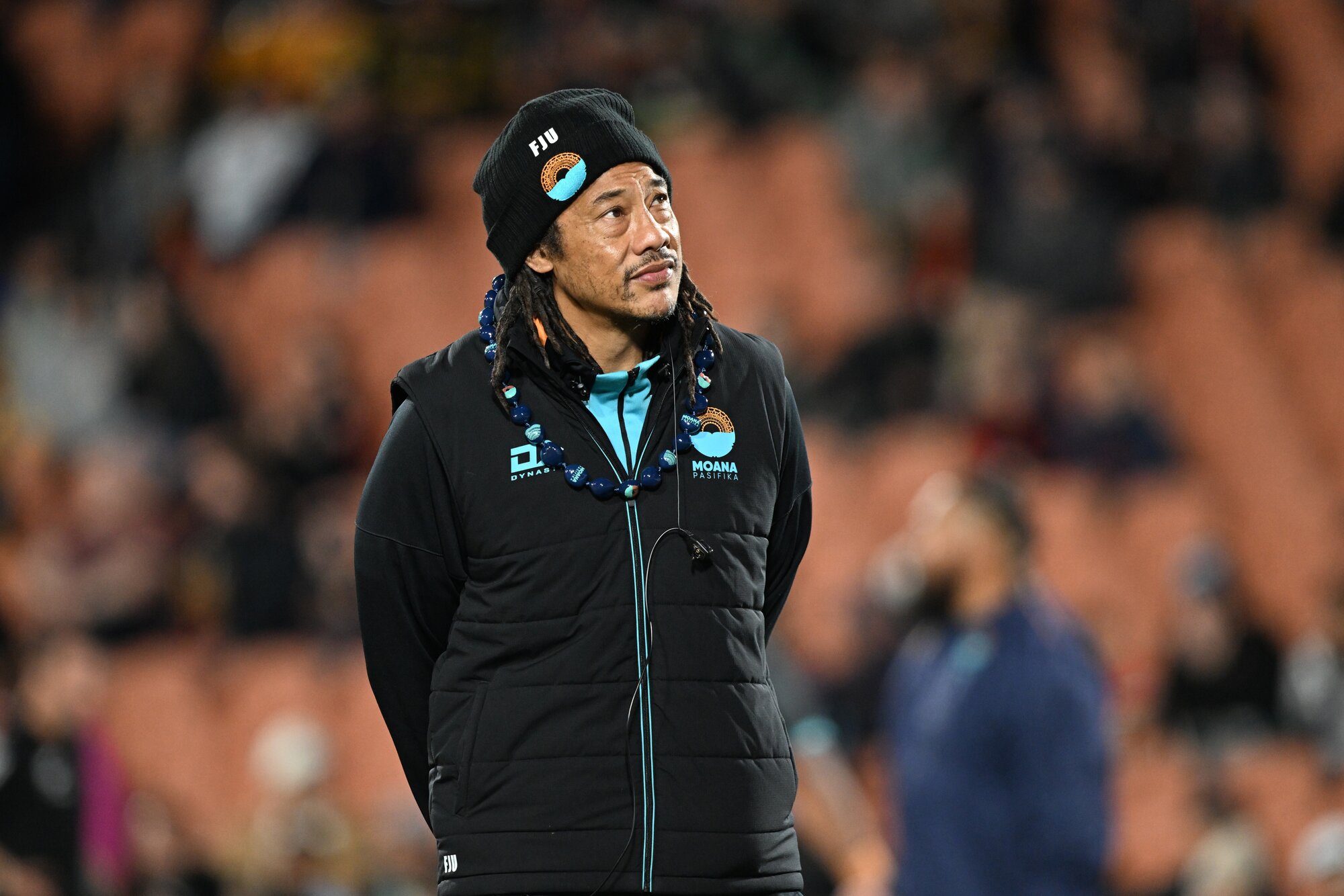 Fa’alogo Tana Umaga, coach of Moana Pasifika, is close to signing on as an assistant with the All Blacks. Photo / Photosport