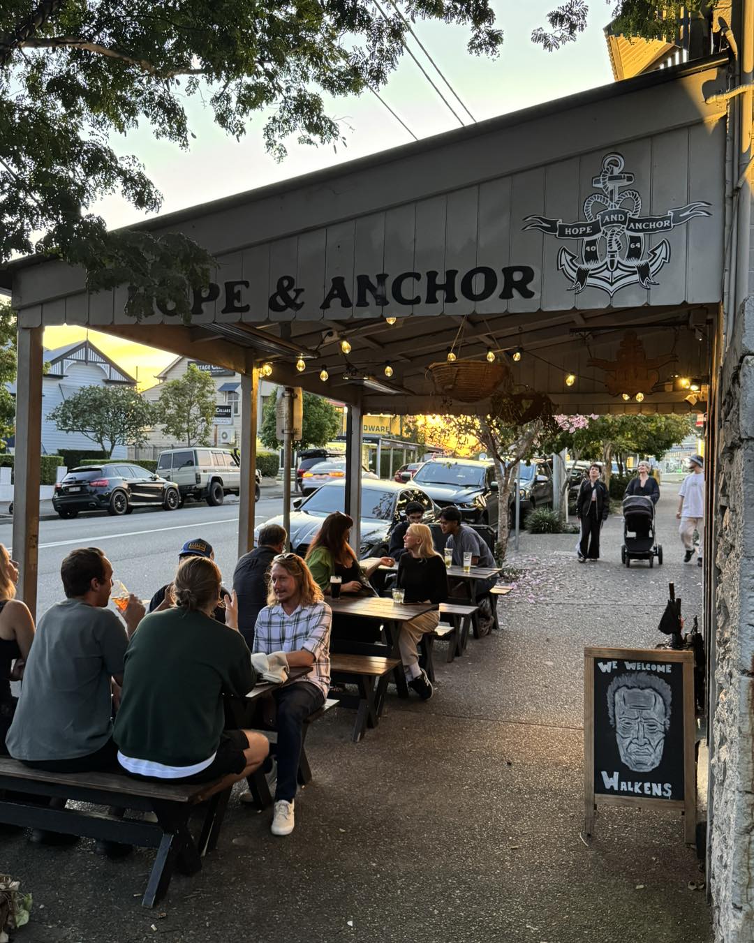 The Hope & Anchor pub in Paddington. Photo / Instagram, @Hopeandanchor4064