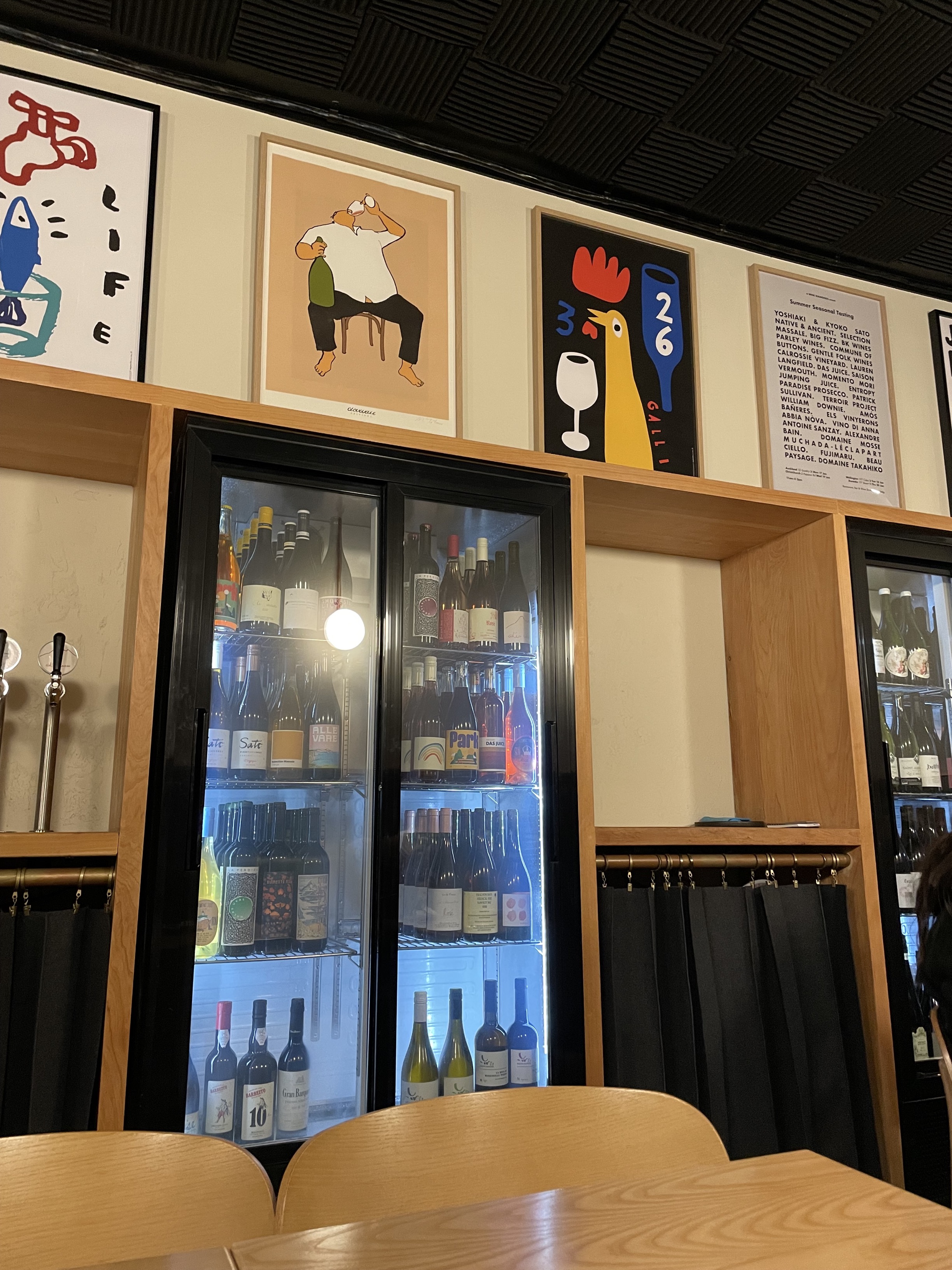 A snapshot of wine bar Flor. Photo / Annabel Dickson