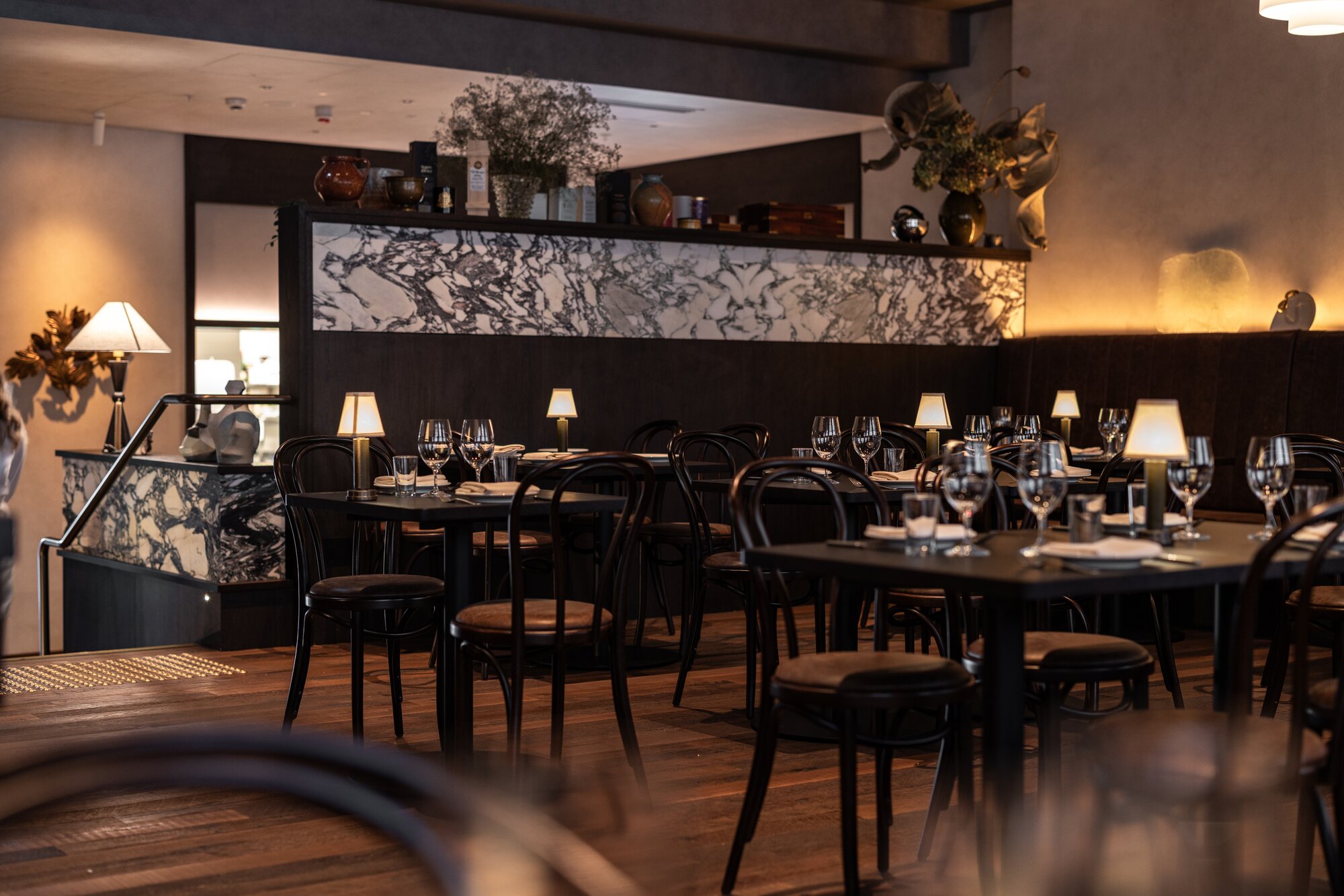 Bistro Saine is on the groundfloor of the new Hotel Indigo. Photo / Babiche Martens 