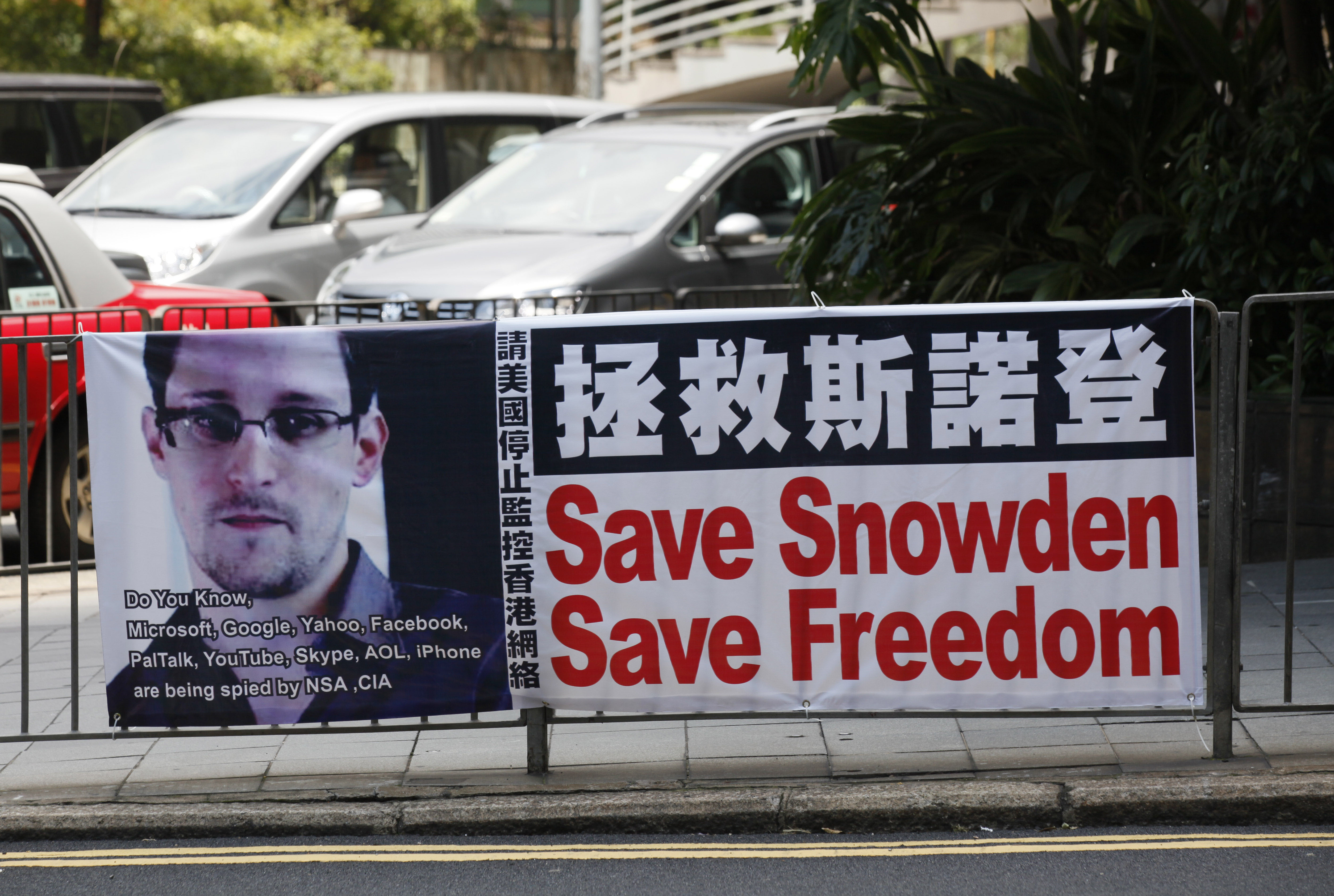 American whistleblower Edward Snowden has support around the world, including Hong Kong. Photo / AP