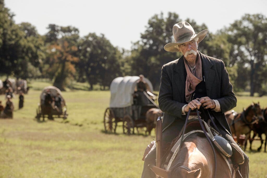 The series represents another trip in the saddle for Sam Elliott, who has been acting in westerns since the late 1960s. Photo / Supplied