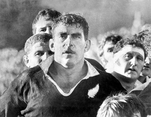 Colin Meads in action during the first test at Carisbrook, Lions Tour 1971