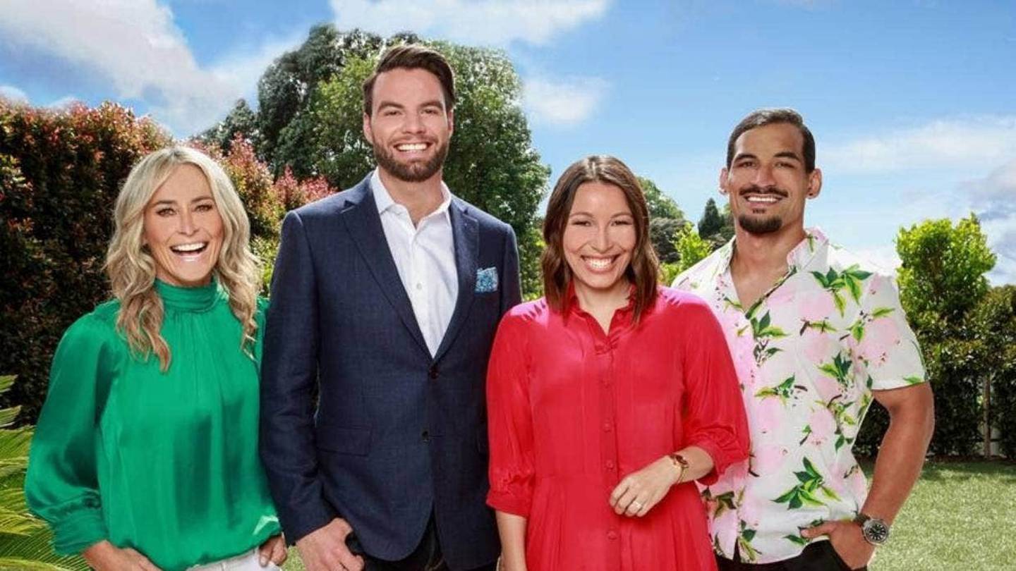 The new-look AM show launched in February 2022 with Ryan Bridge, Melissa Chan-Green, William Waiirua and Bernadine Oliver-Kerby. Photo / Supplied