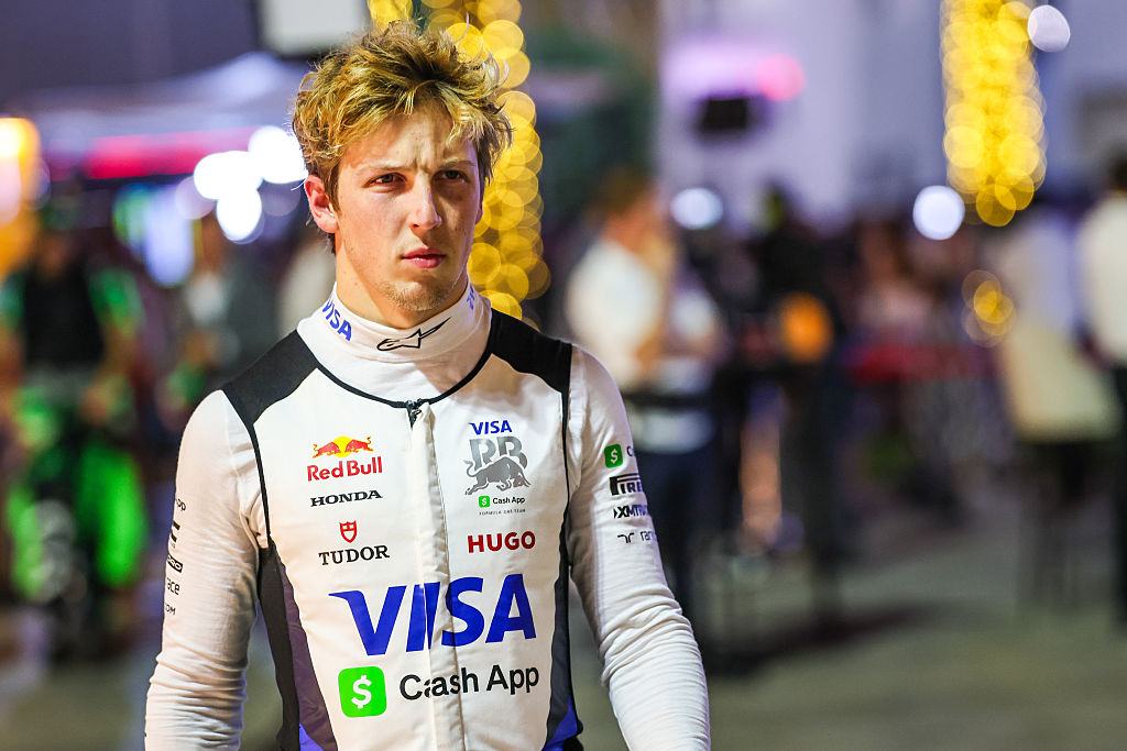 Liam Lawson after the Bahrain Grand Prix. Photo / Getty Images
