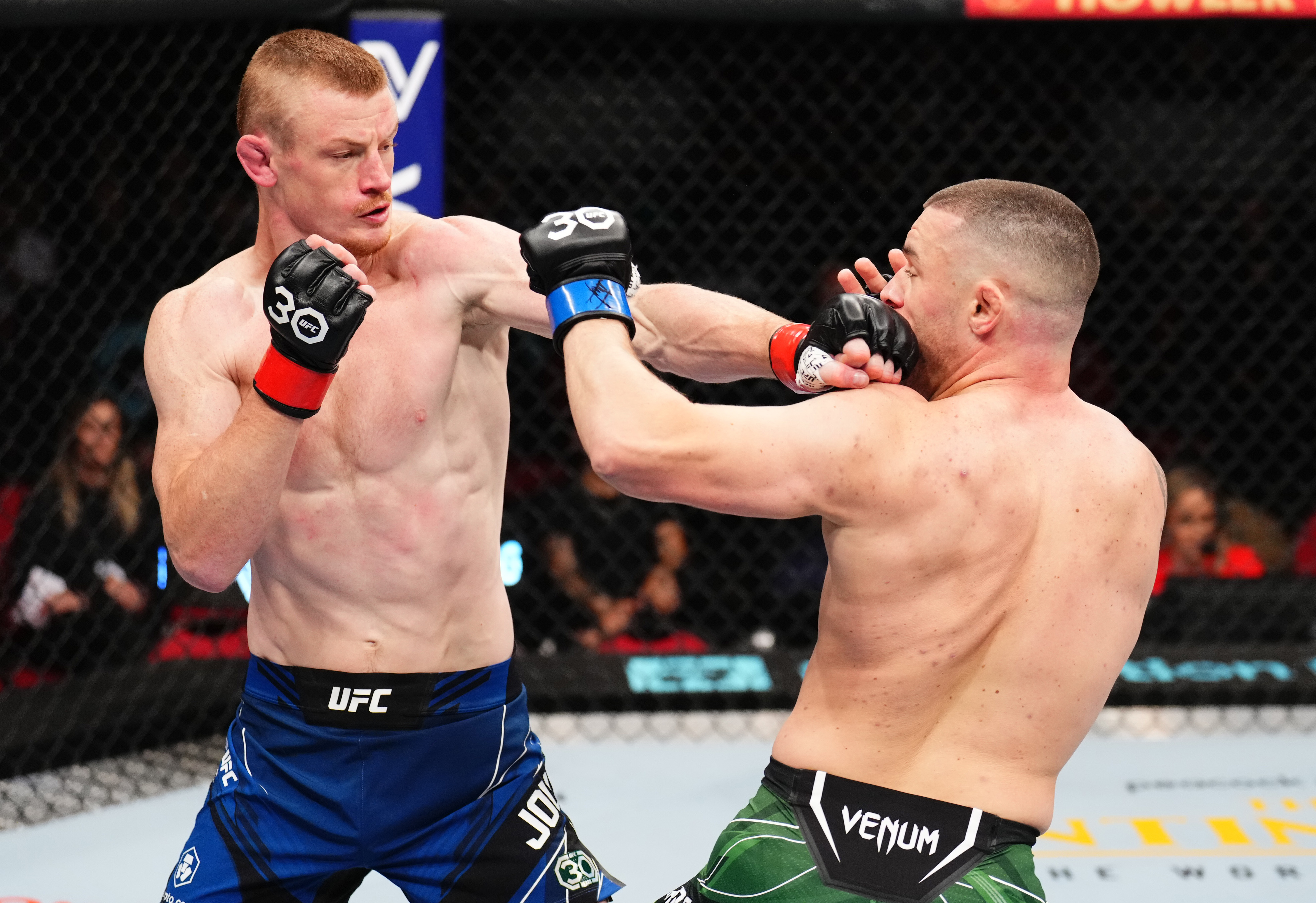 Kevin Jousset returns at UFC Vegas 83 this weekend looking to back up his win over Kiefer Crosbie at UFC 293 in Sydney in September. Photo / Getty Images