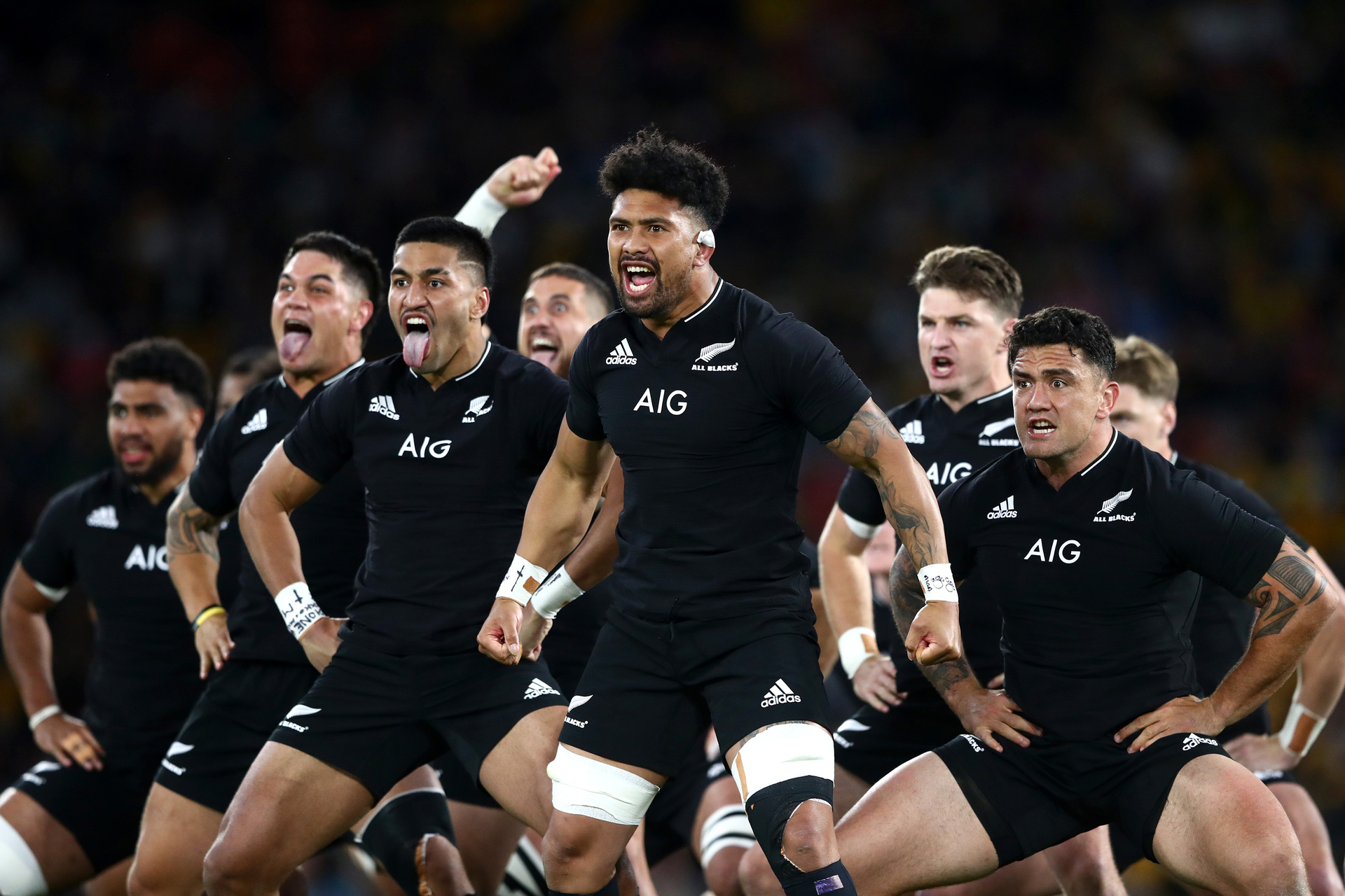 The All Blacks perform the haka ahead of a match against Argentina in 2021. Photo / Getty Images