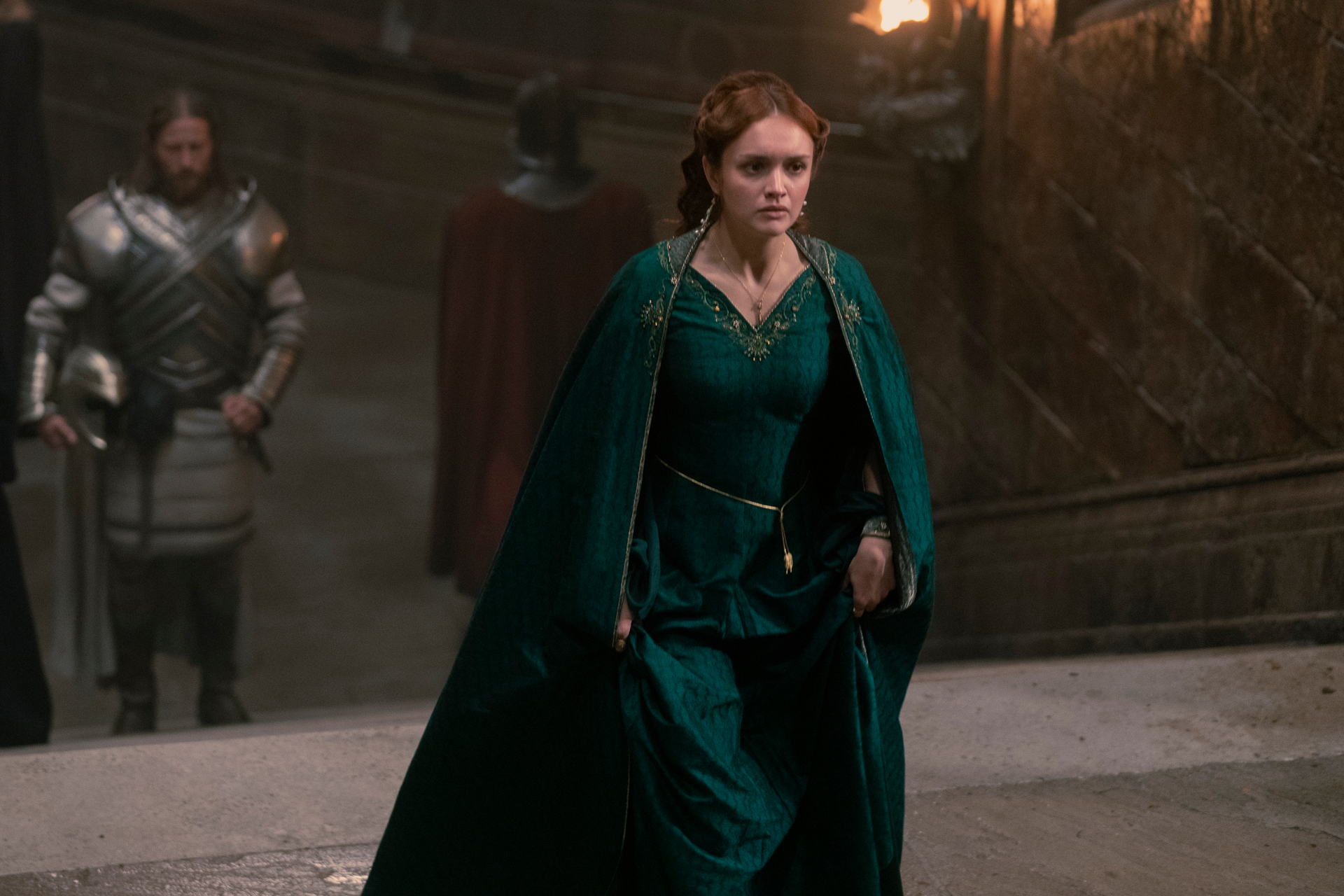 Olivia Cooke as Alicent Hightower iin The House of the Dragon.