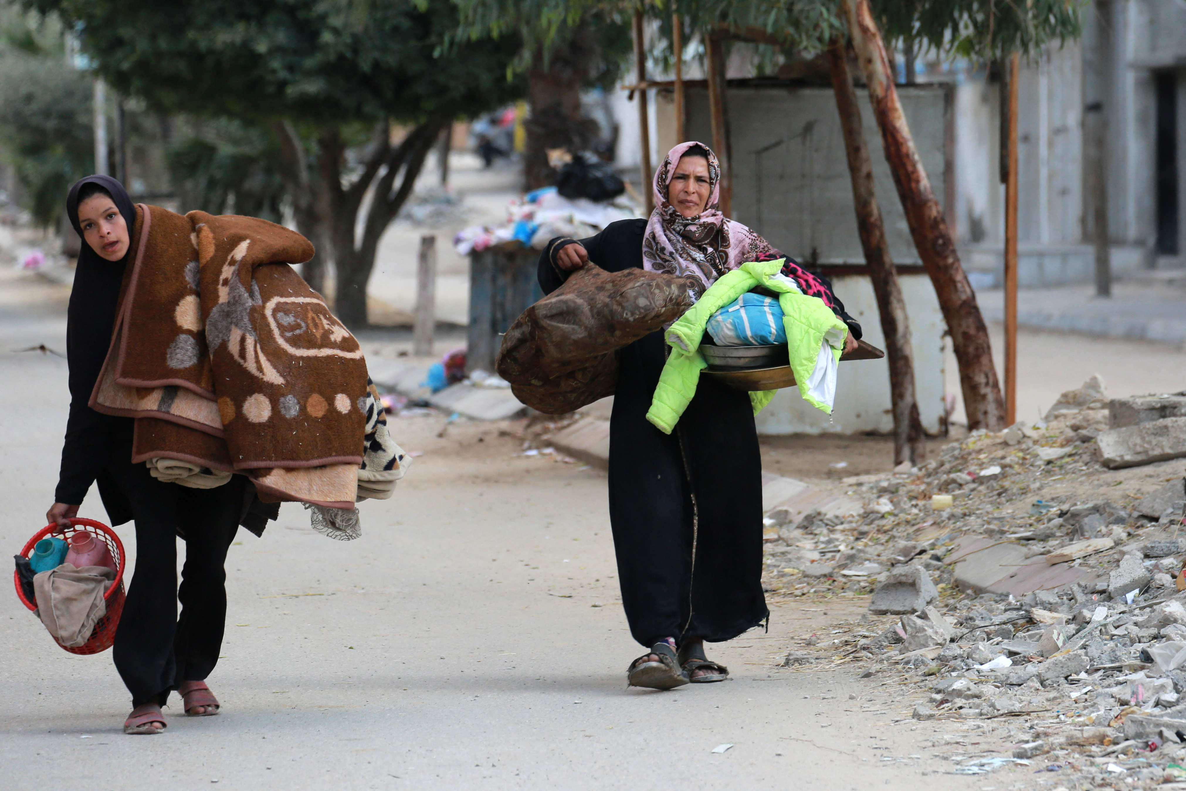 An Israeli air strike on a Gaza mosque in the Gaza Strip has killed at least 18 people, with Israel saying the site was being used by Hamas to plan attacks. Photo / AFP