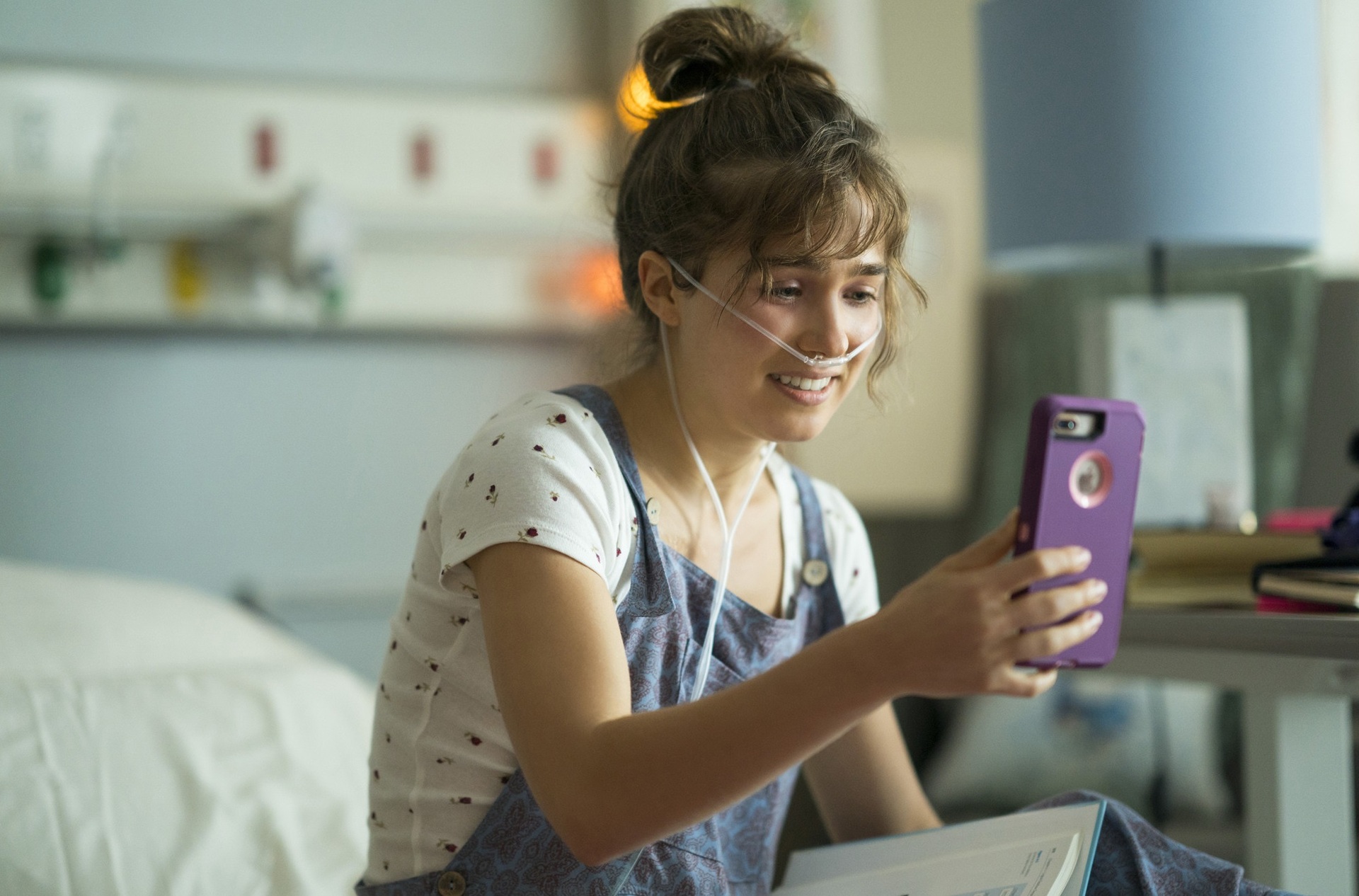 Scene from the movie Five Feet Apart