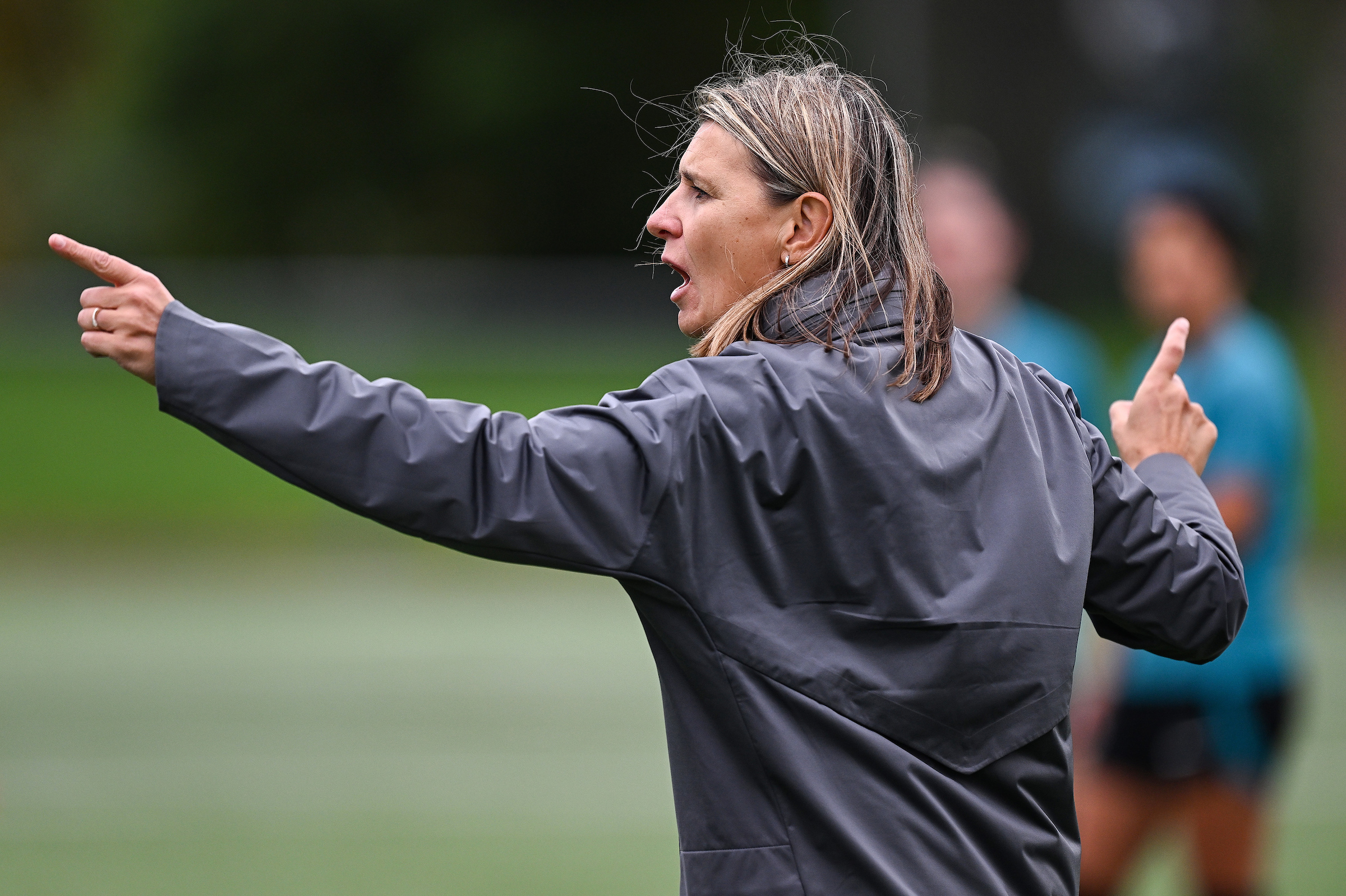 Outgoing Football Ferns coach Jitka Klimkova. Photo / Photosport