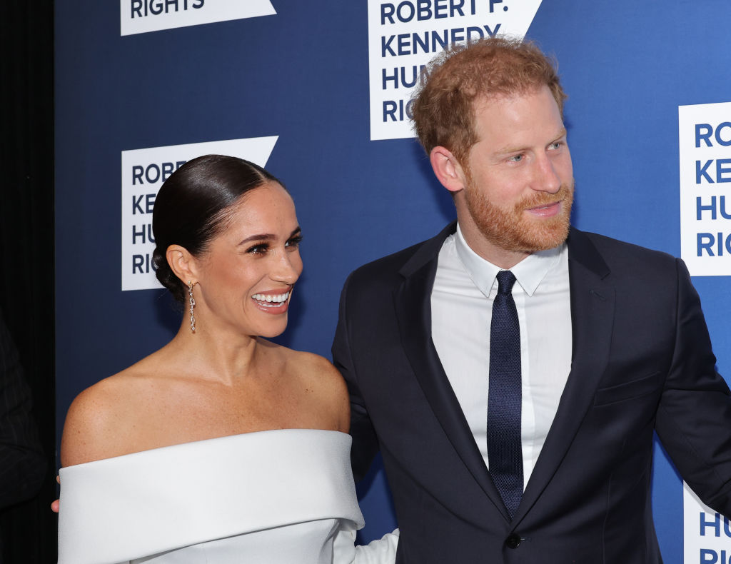 The couple at the Robert F Kennedy Human Rights Ripple of Hope Gala in NYC last month. Photo / Getty Images