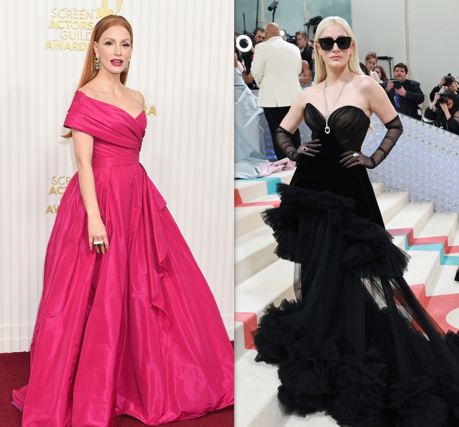 Jessica Chastain shocked fans with her new look. Photo / Getty Images