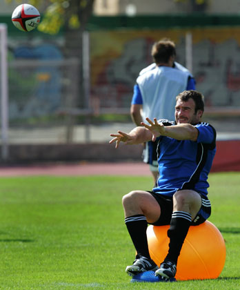 Mike Cron learned a valuable lesson about juggling friendships and being honest with feedback within the All Blacks in his dealing with former test hooker Andrew Hore. Photo / Brett Phibbs