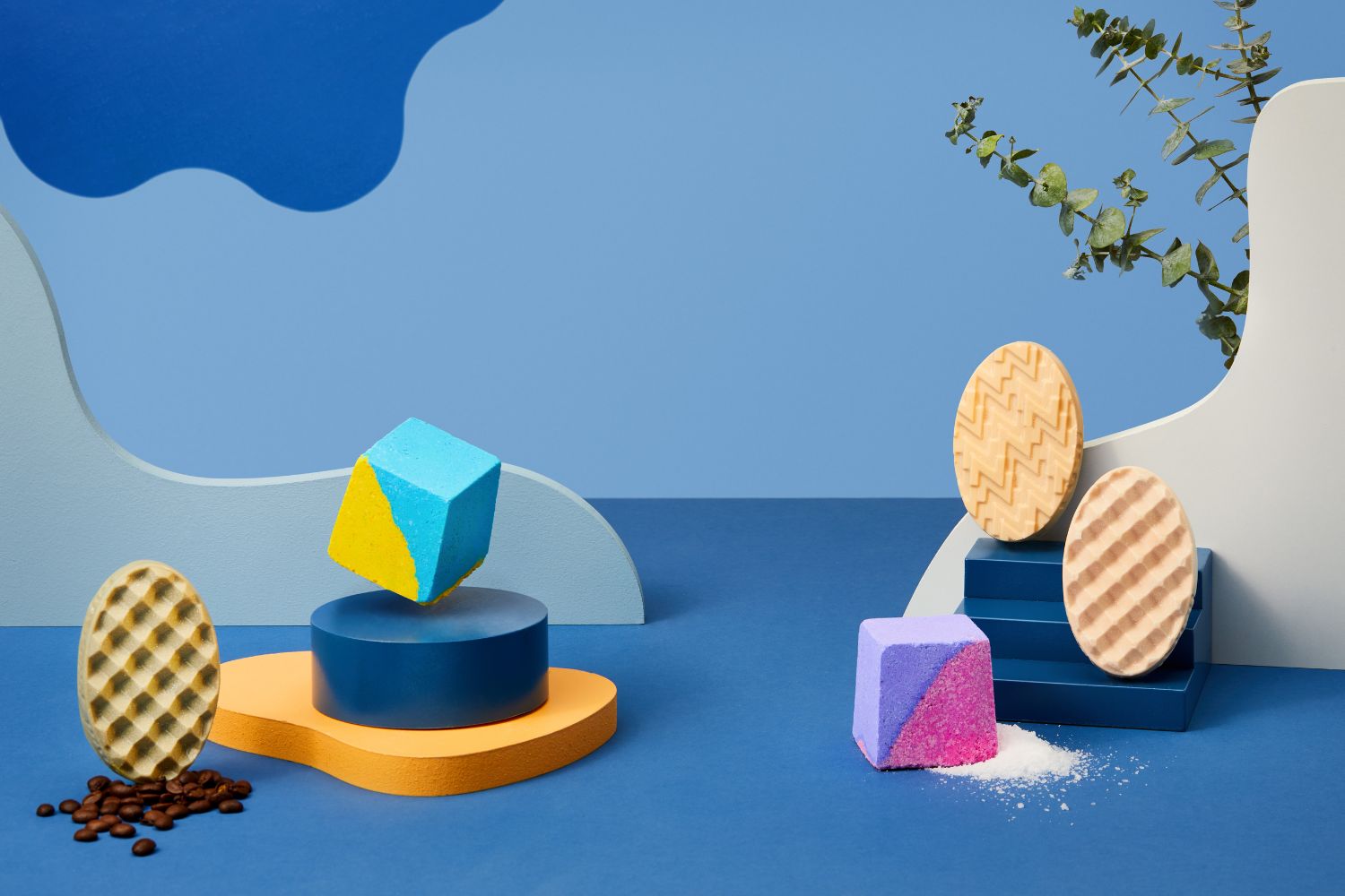 Lush is one of the many brands pioneering the magnesium body care movement with its range of massage bars and bath bombs. Photo / Lush