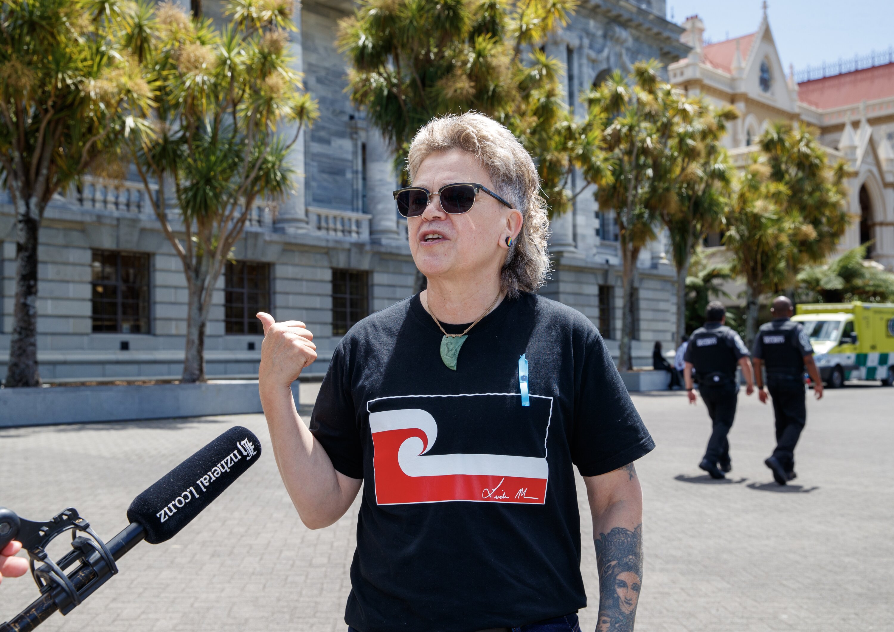 Abuse survivor Paora Crawford-Moyle, of Ngāti Porou and Welsh ancestry, called on the Government to implement a new redress scheme quickly. Photo / Mark Mitchell

