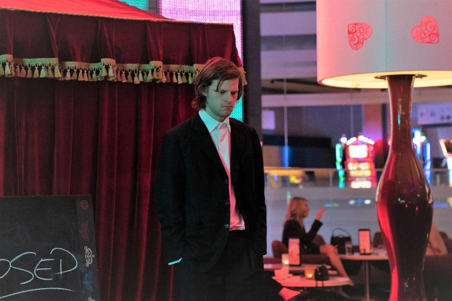 Lucas Hedges in the film 'French Exit'. Photo / Supplied