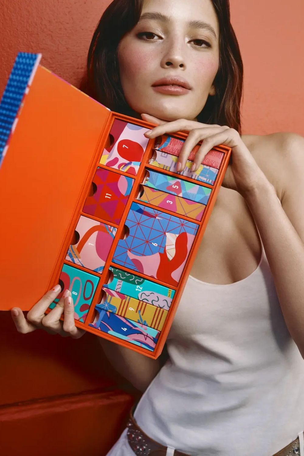 From Charlotte Tilbury's heart-shaped beauty gift to Mecca Max's brightly hued tray, we compile the best beauty advent calendars to shop now. Photo / Mecca Max