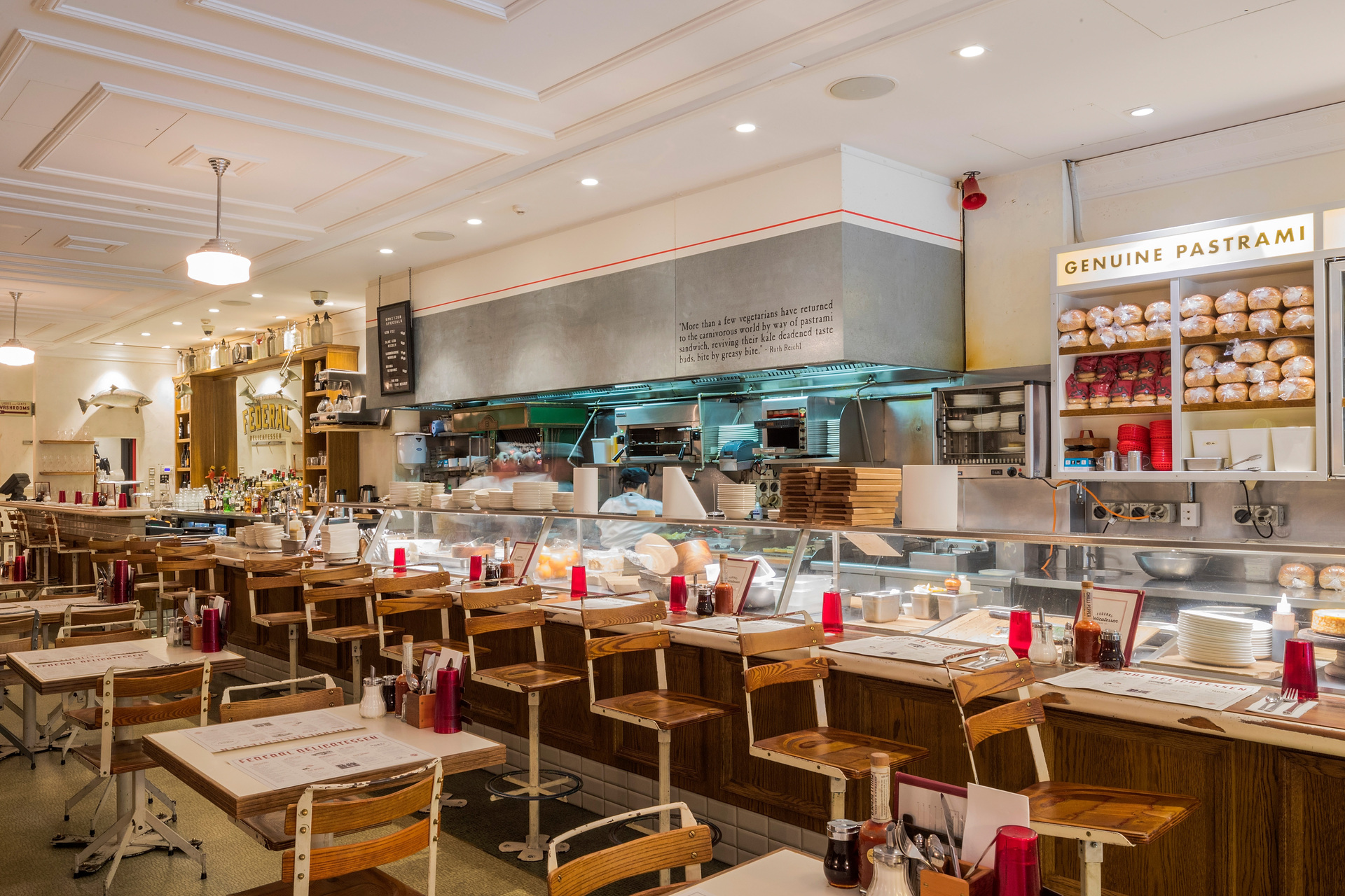 Federal Delicatessen, on Federal St, is nothing if not consistent. Photo / David Rowland 