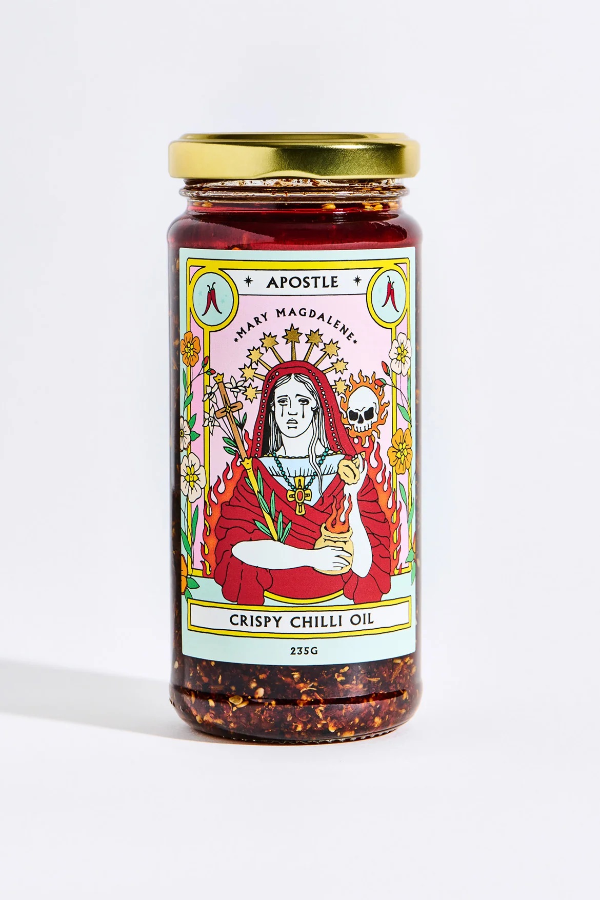 Mary Magdalene crispy chilli oil.