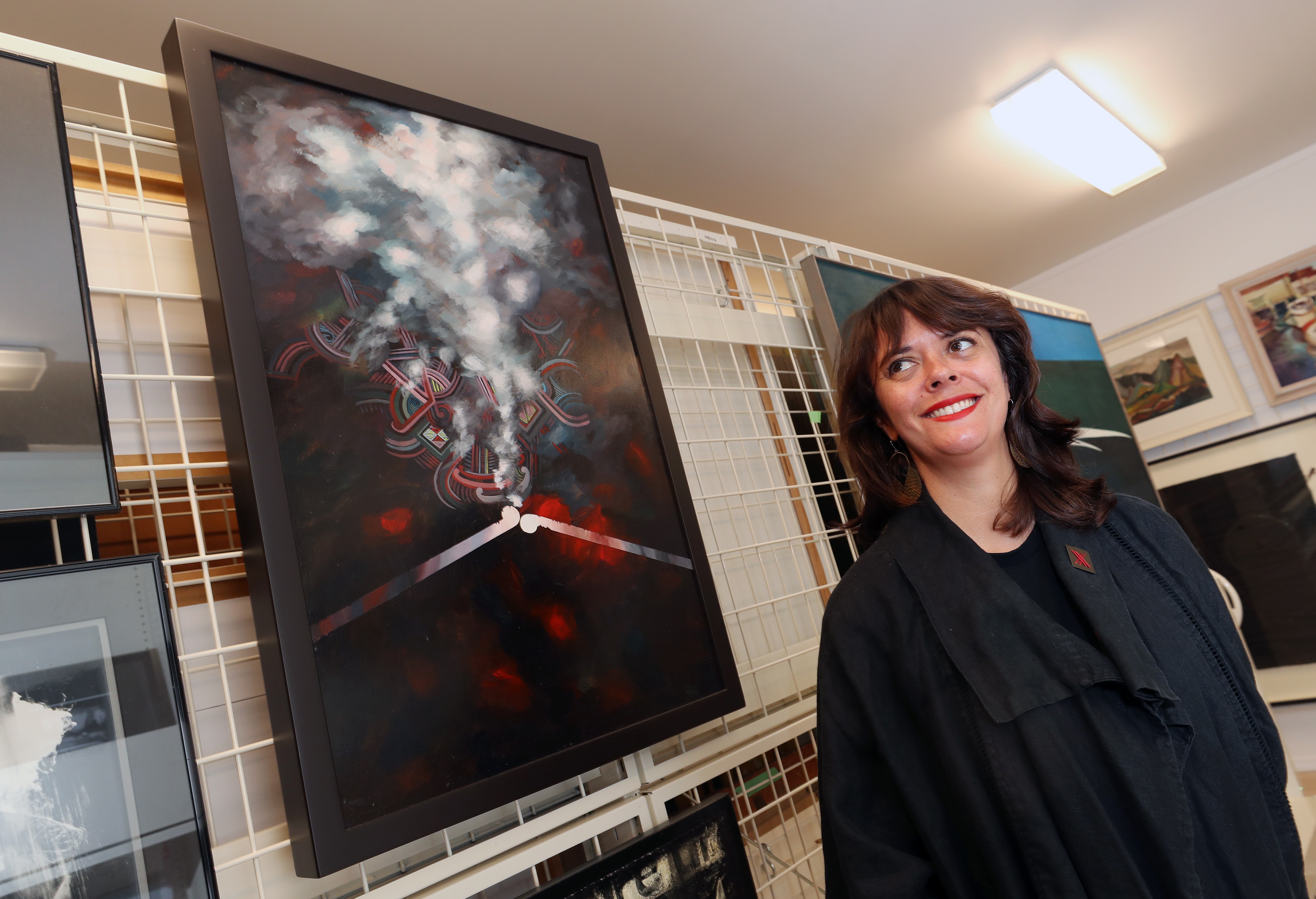 Wairau Maori Art Gallery Te Ringa Hautu Toi / Director Larissa Mcmillan (Ngāpuhi, Te Parawhau). Photo / Michael Cunningham