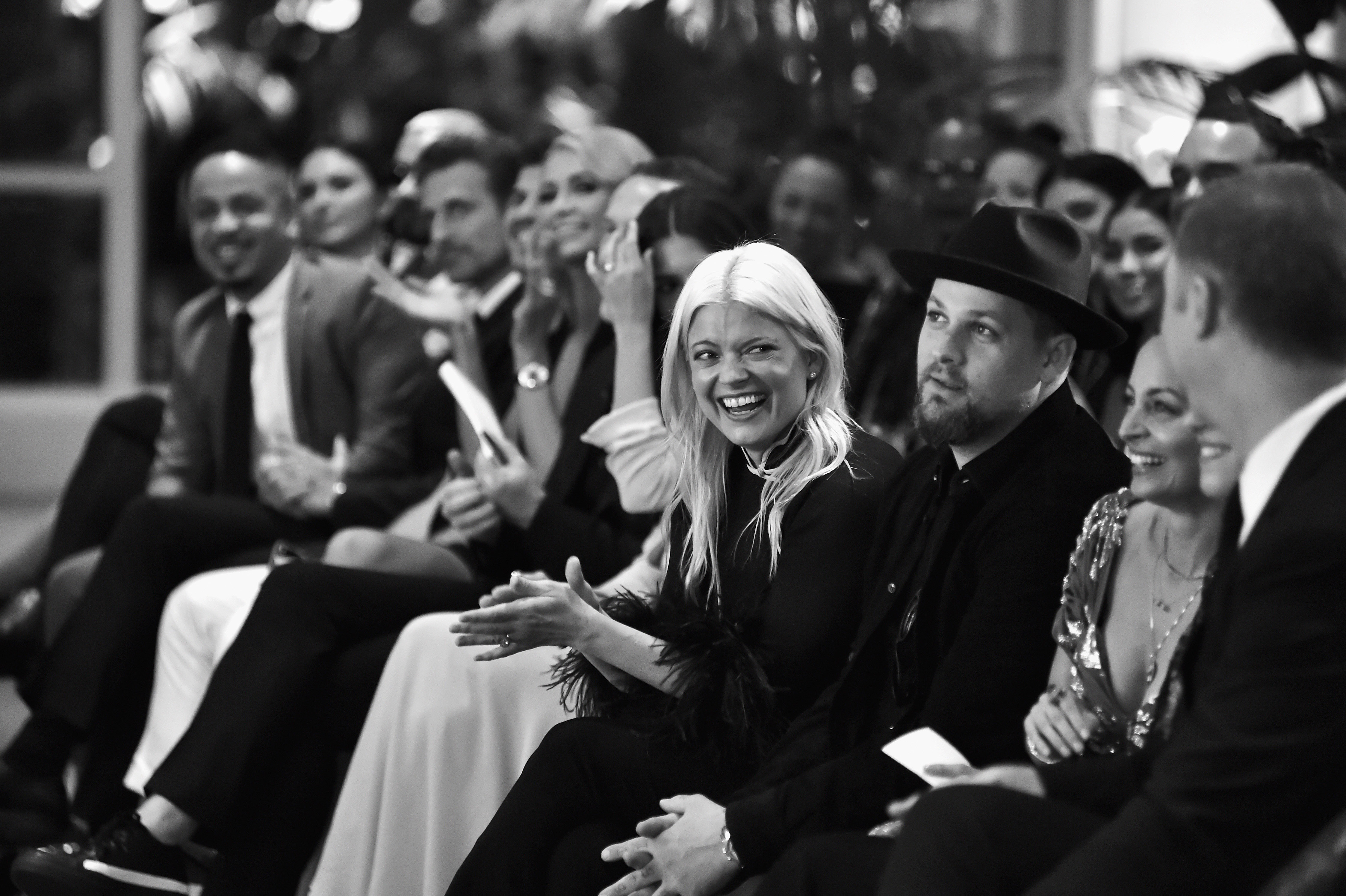 Kate Young attends The Daily Front Row's 4th Annual Fashion Los Angeles Awards with Joel Madden and Nicole Richie. Photo / Getty Images