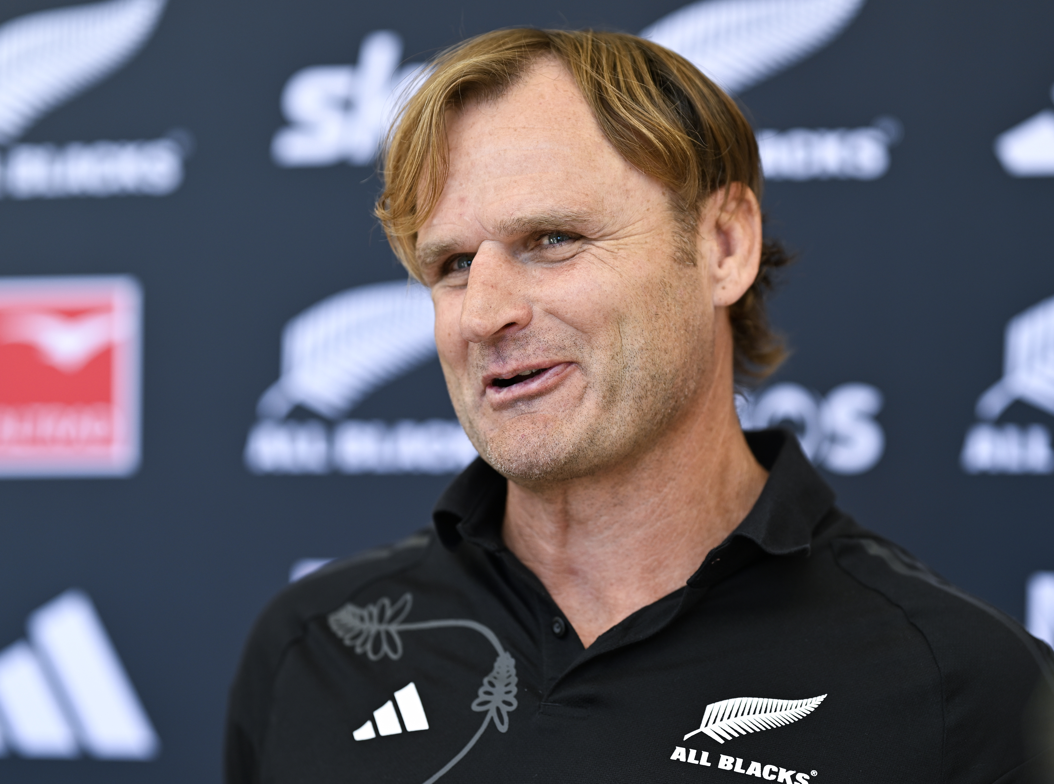 Scott Robertson is the most vibrant All Blacks coach Phil Gifford has known since the unbeaten legend of the 1960s, Sir Fred Allen. Photo / Photosport