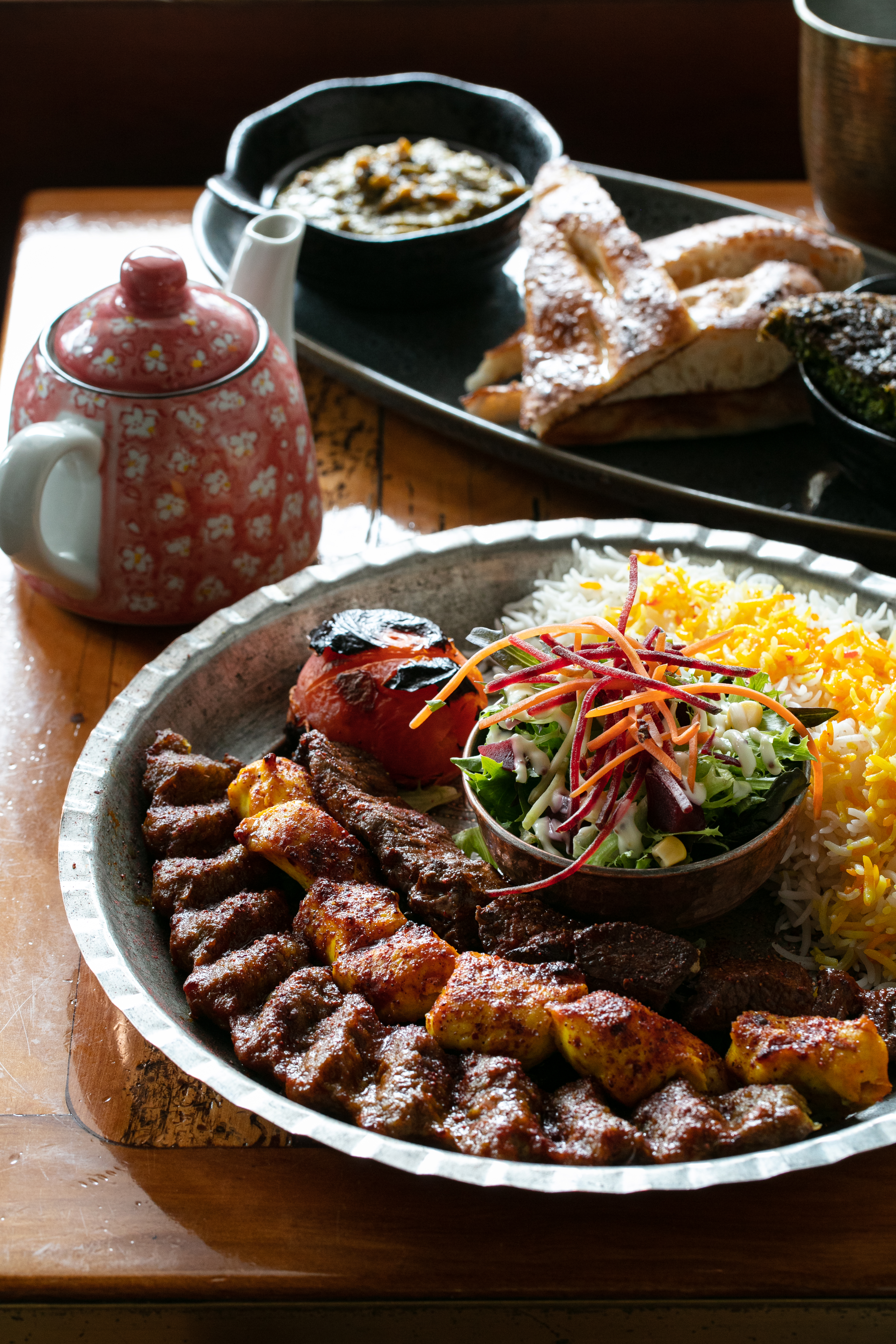 Rumi's mixed kebab. Photo / Babiche Martens
