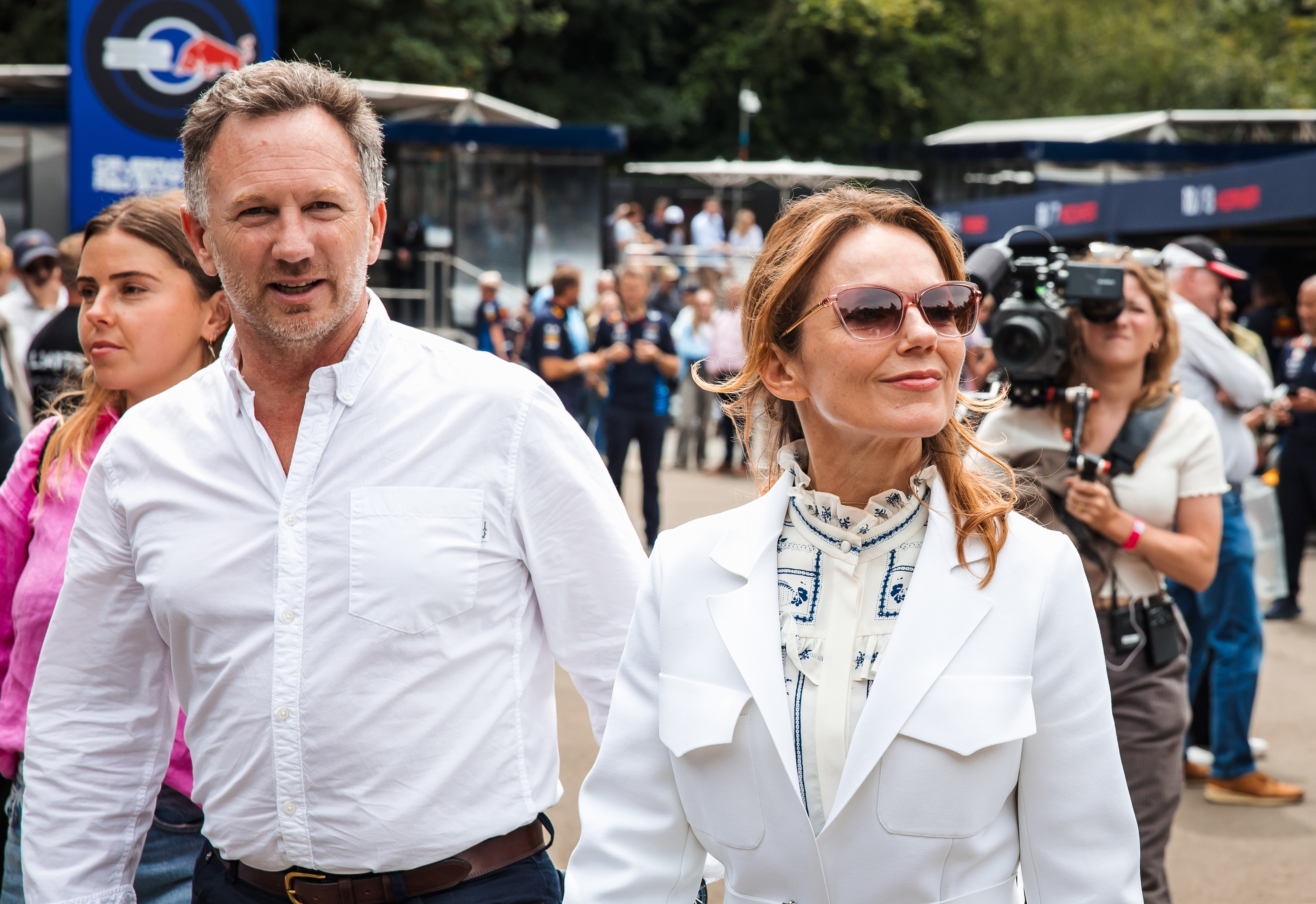 Geri’s husband, Christian Horner, was investigated following allegations of inappropriate behaviour towards a female colleague. Photo / Getty Images