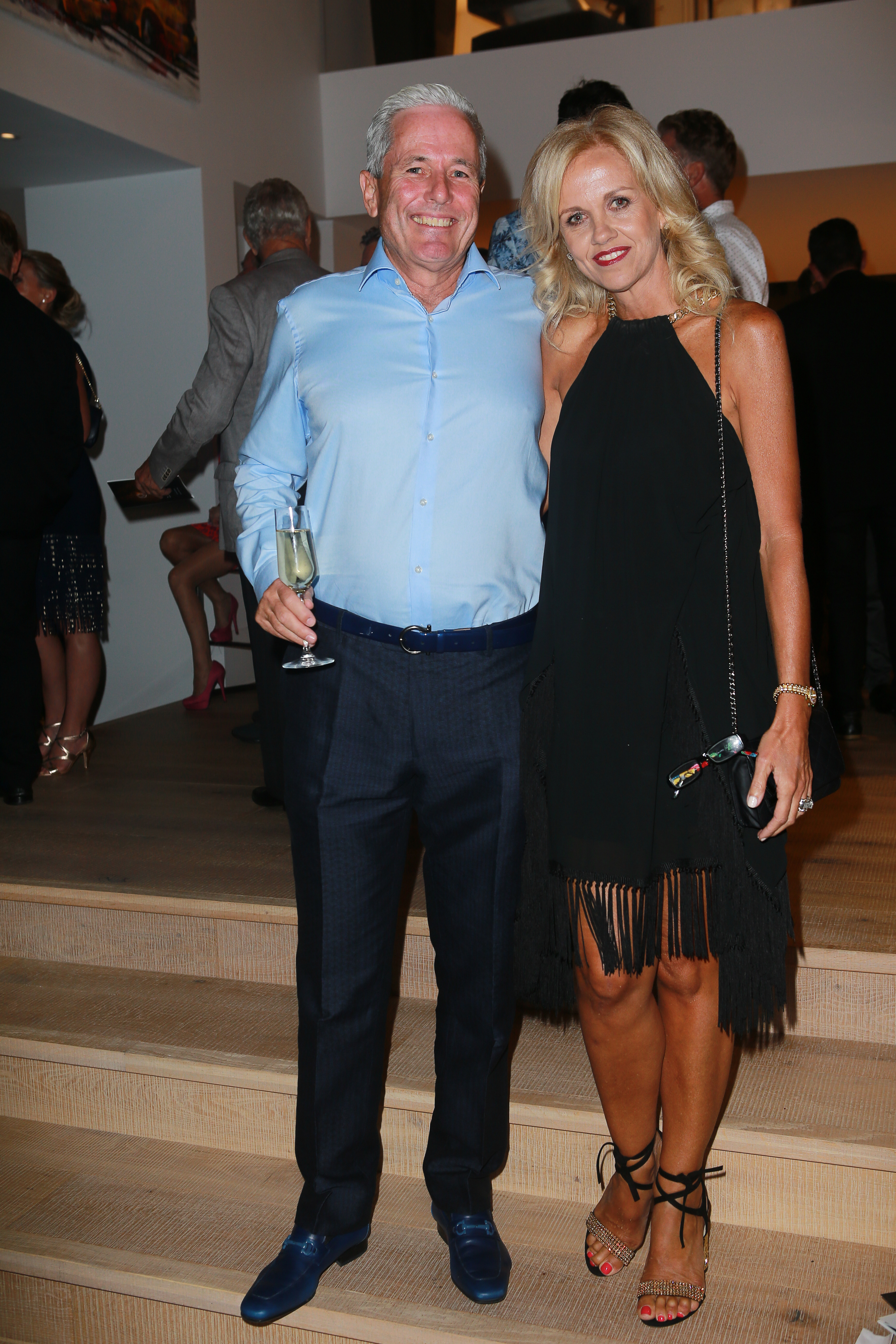 Sleepyhead boss Craig Turner and wife Cara Pollock-Turner are said to be enjoying the sailing in Barcelona. Photo / Norrie Montgomery