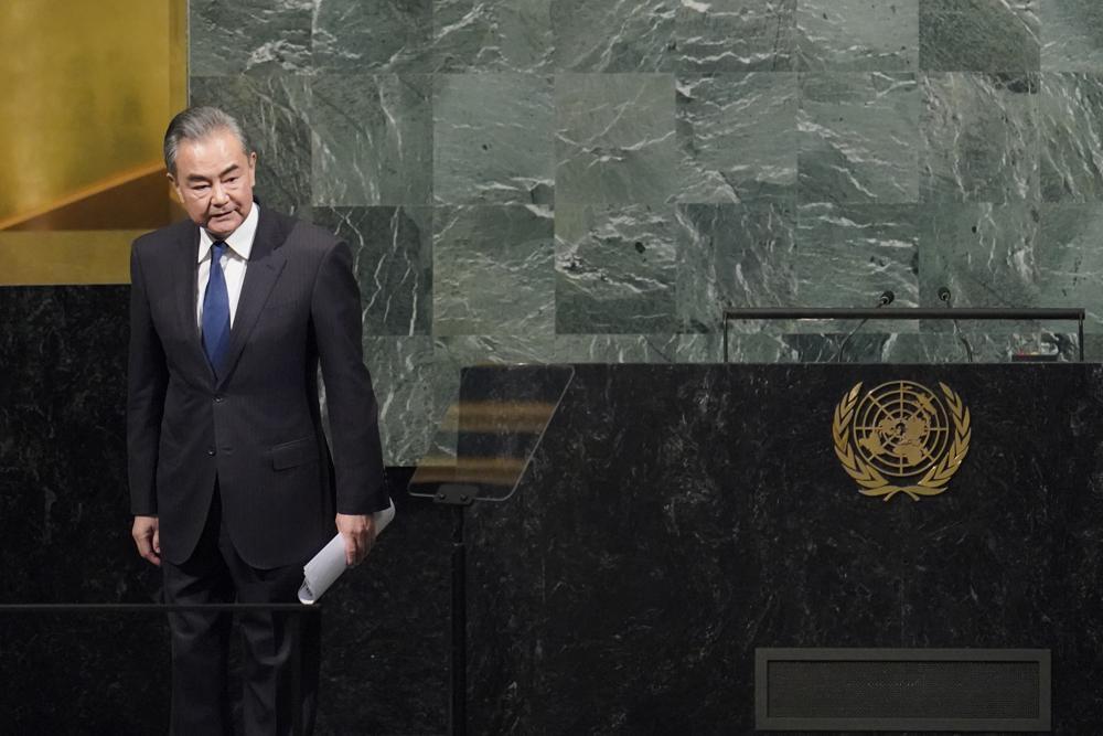 Foreign Minister of China Wang Yi. Photo / AP