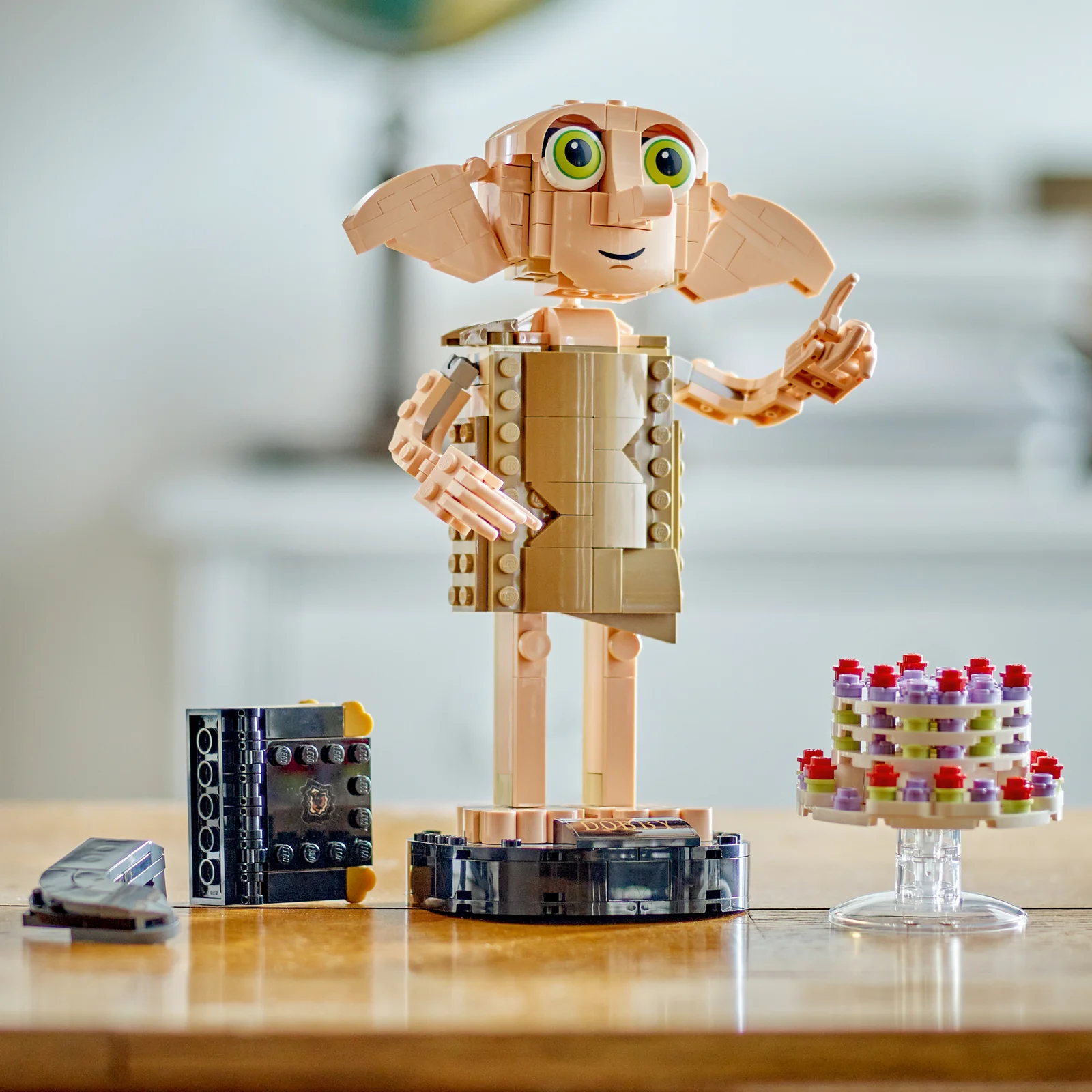 Lego dobby the house elf.