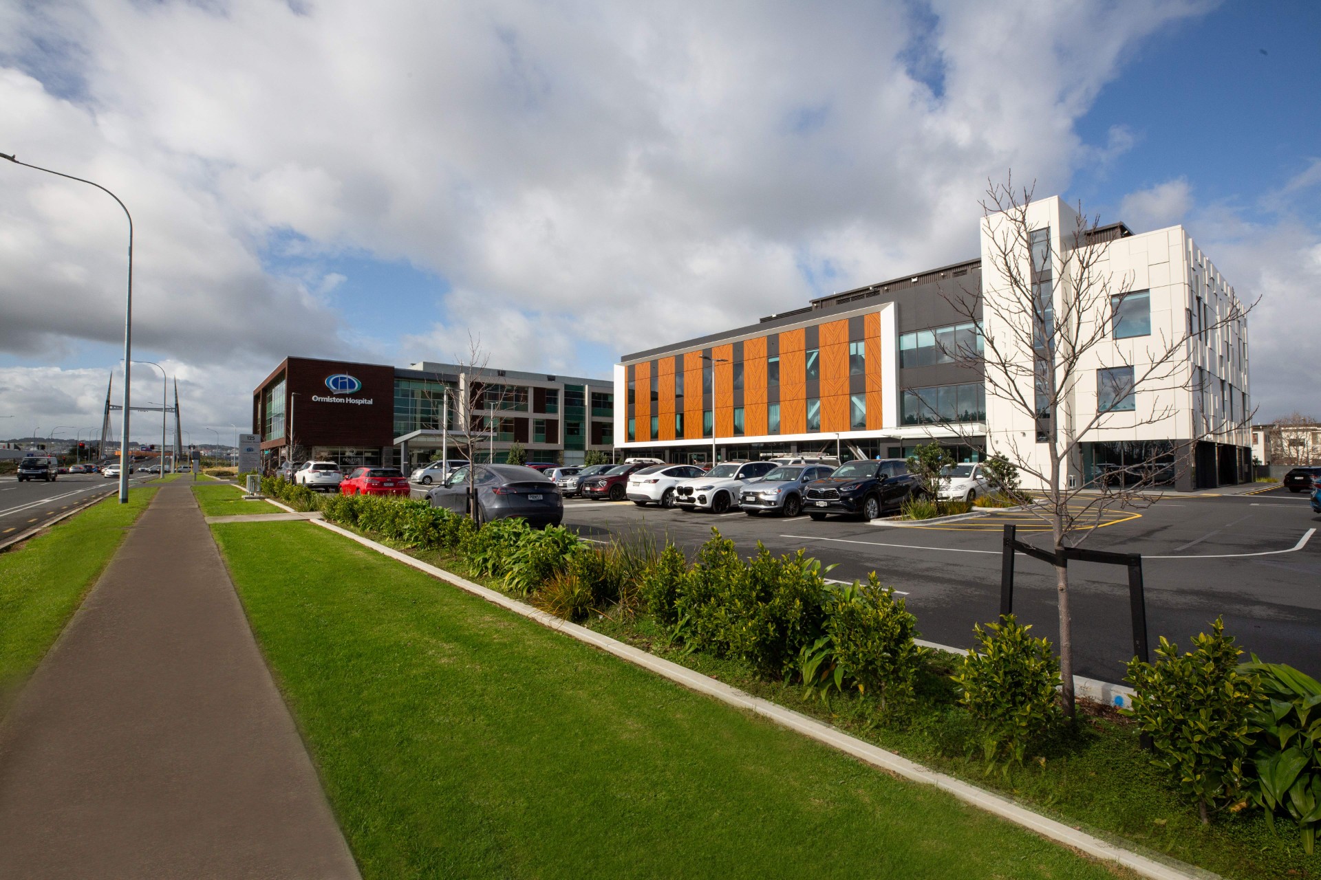 Ormiston Hospital at Flat Bush, where a new wing has expanded capacity.