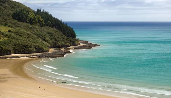 The search for a diver missing at Ahipara was still under way at edition time.