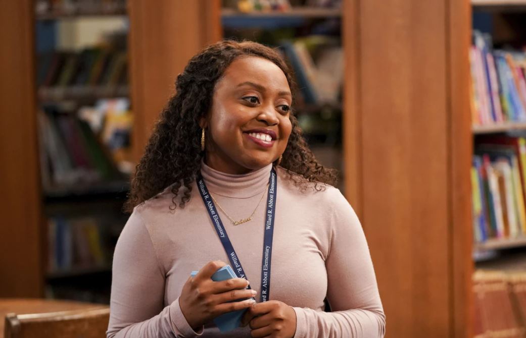 Quinta Brunson in a scene from Abbott Elementary. Photo / AP