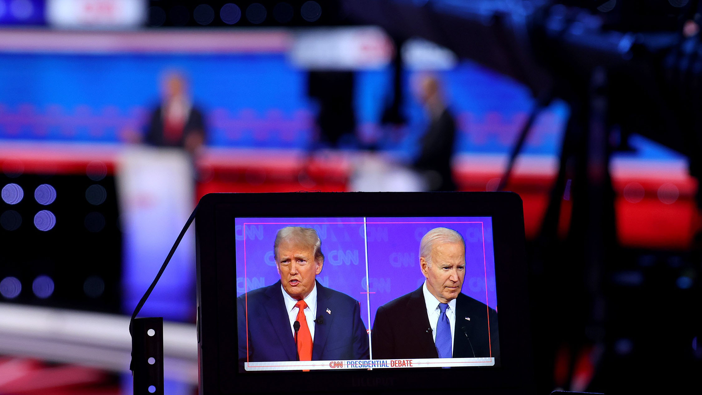 United States President Joe Biden (right) and Republican presidential candidate, former President Donald Trump. Photo / Getty Images