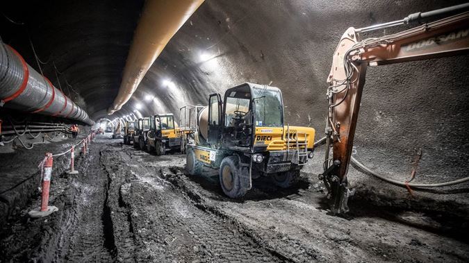 The City Rail Link is facing cost pressures. Photo / Herald