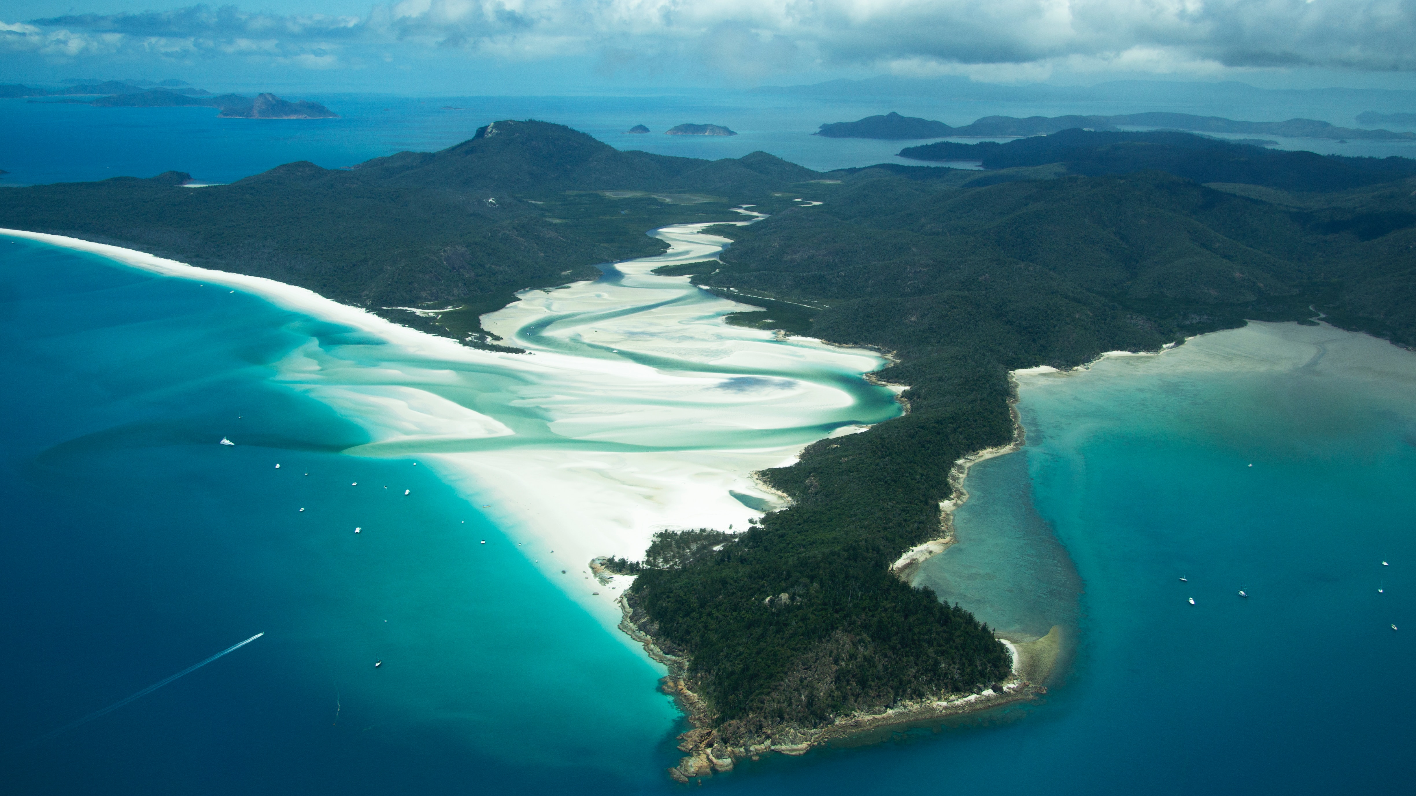 Queensland's coast, a stunning aerial view. Photo / Unsplash