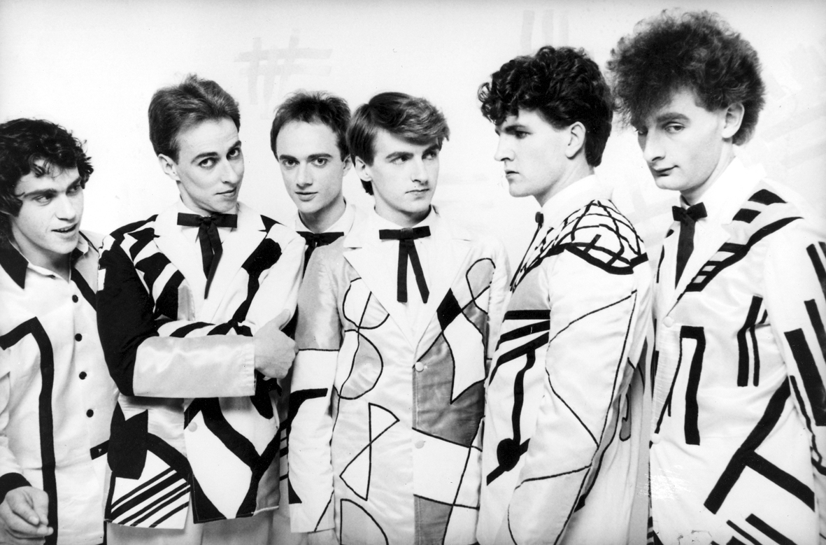 Split Enz promotional shot for the release of their fifth album True Colours in 1980. Photo / Supplied