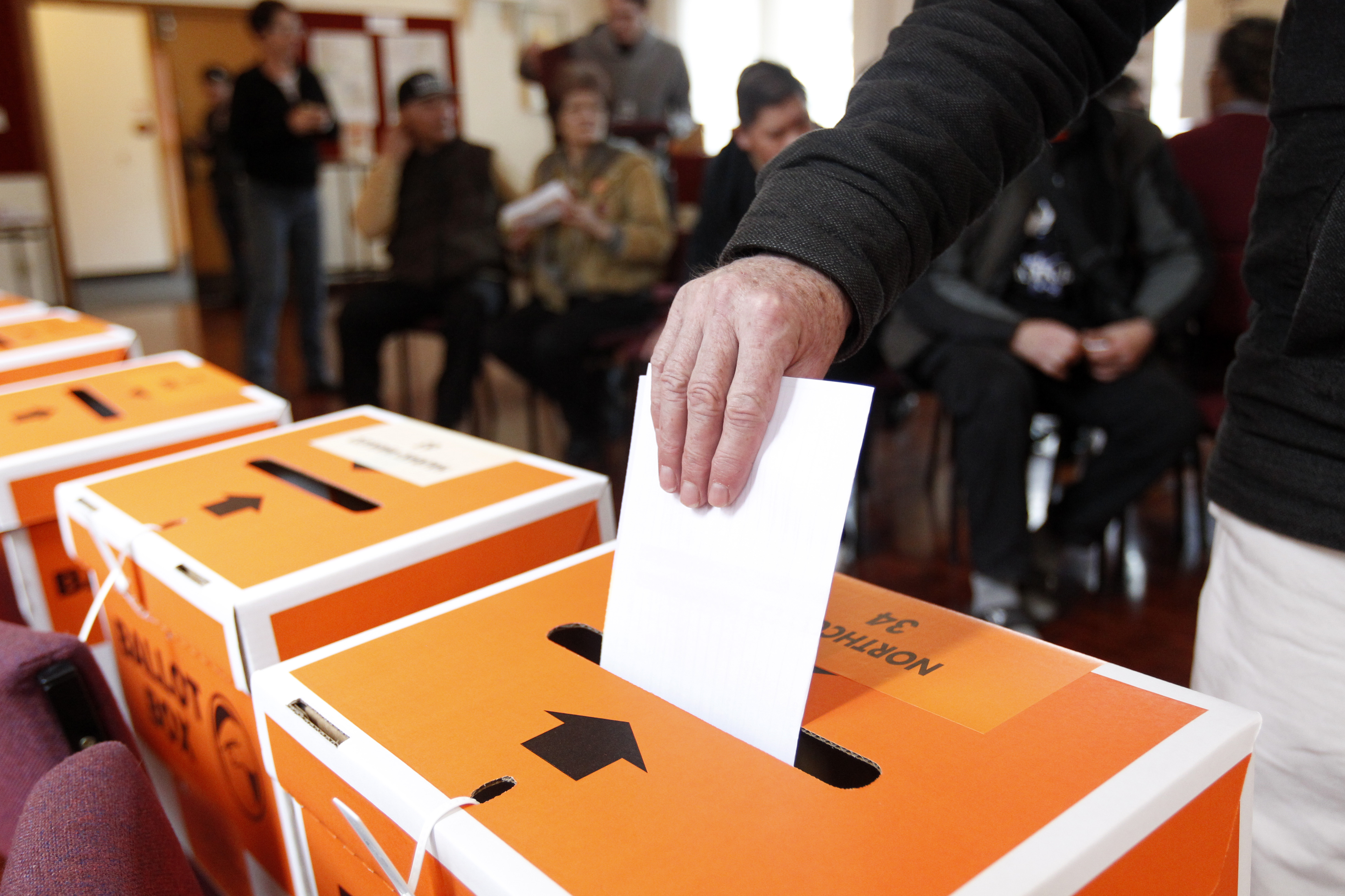 The ballot box.