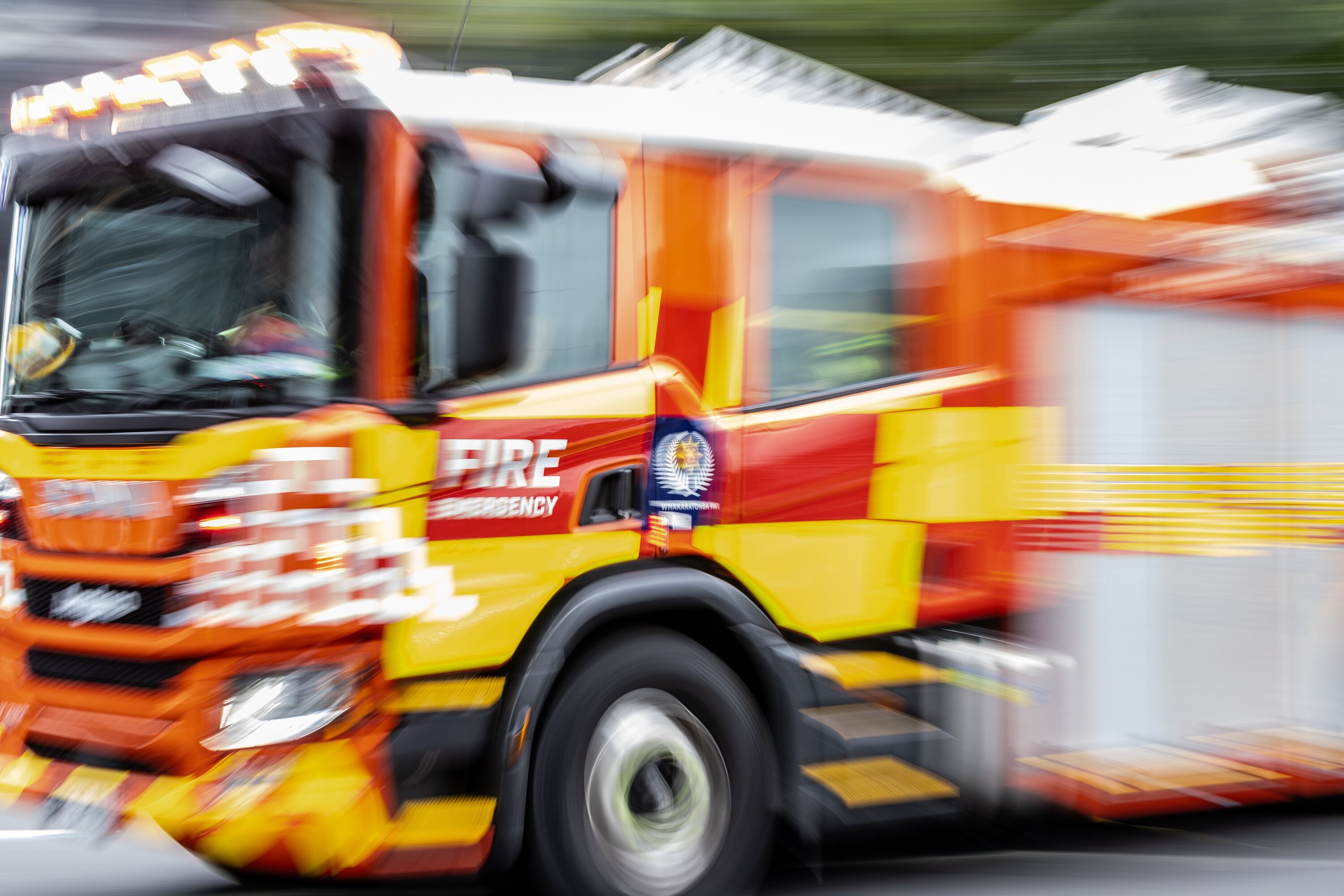 Fire crews are responding to two large vegetation fires in Motatau.