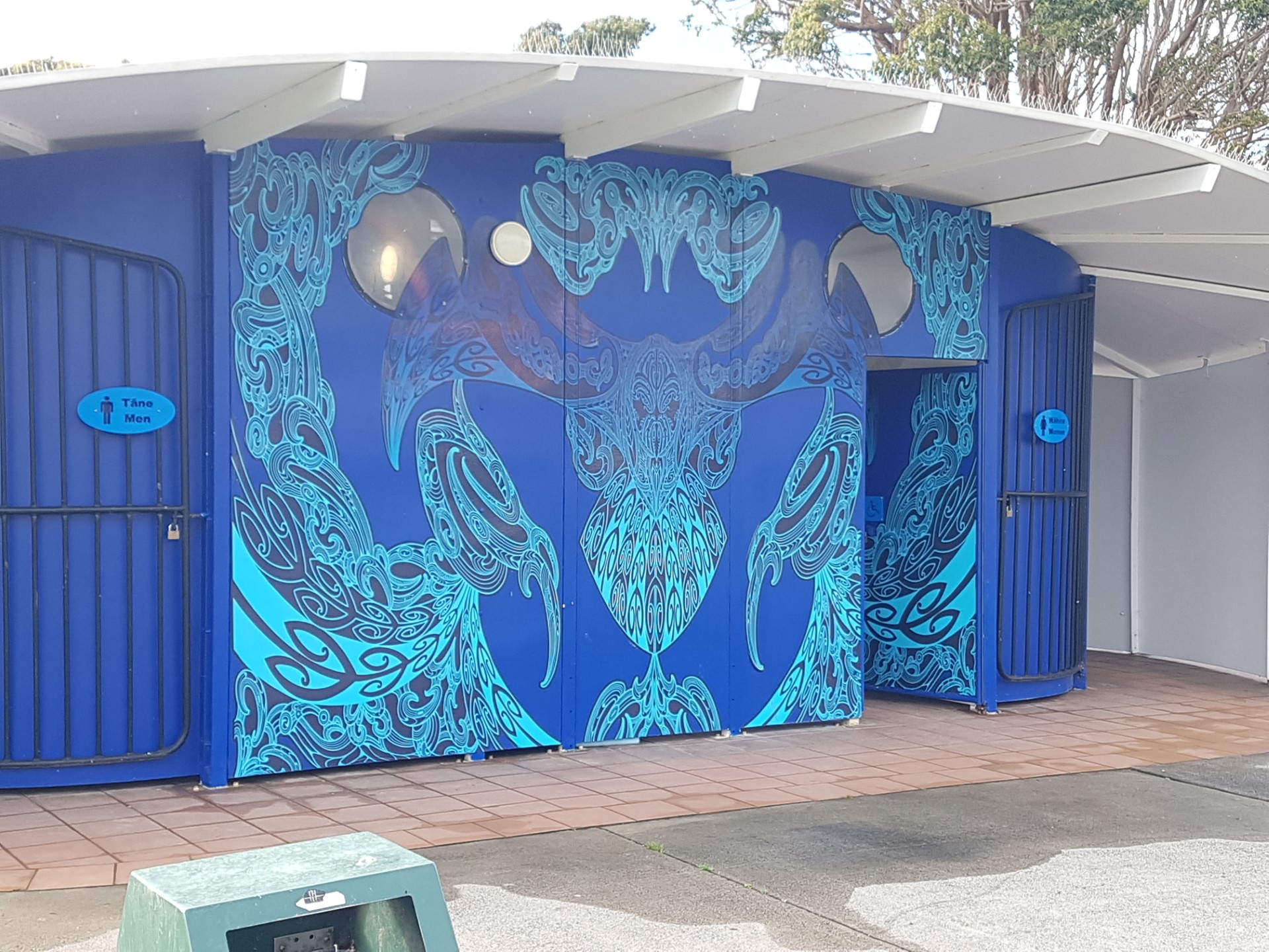 The Te Hiku toilet block at Awanui was one of two finalists in the Keep New Zealand Beautiful Awards' Best Loo category, but it lost out. Photo / Mike Dinsdale