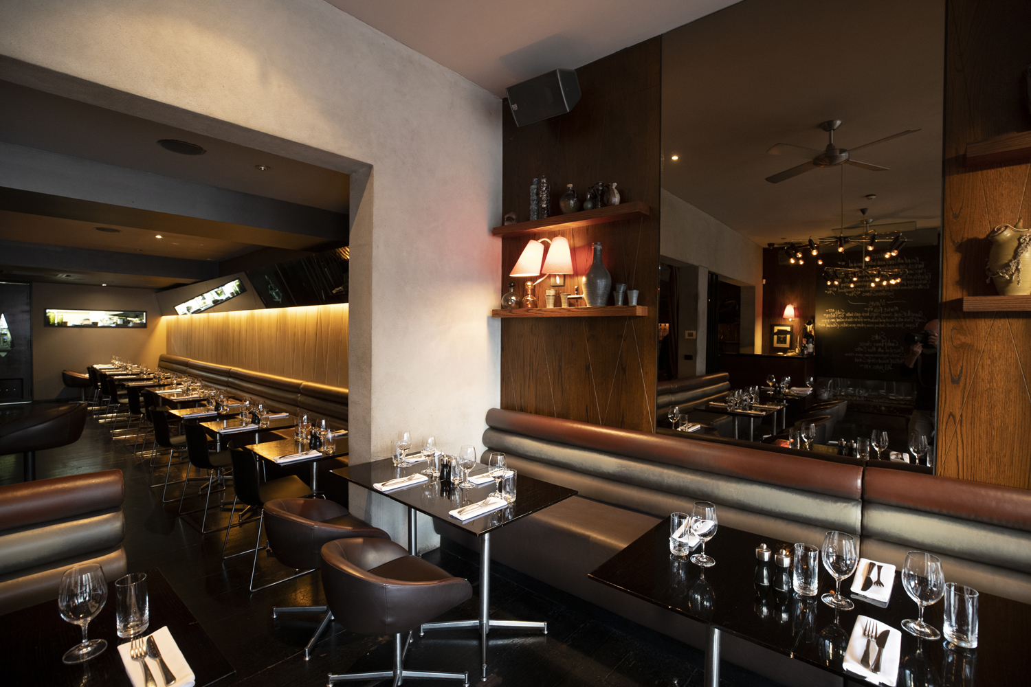 The comforting interior of Ponsonby Road Bistro. Photo / Brett Phibbs.