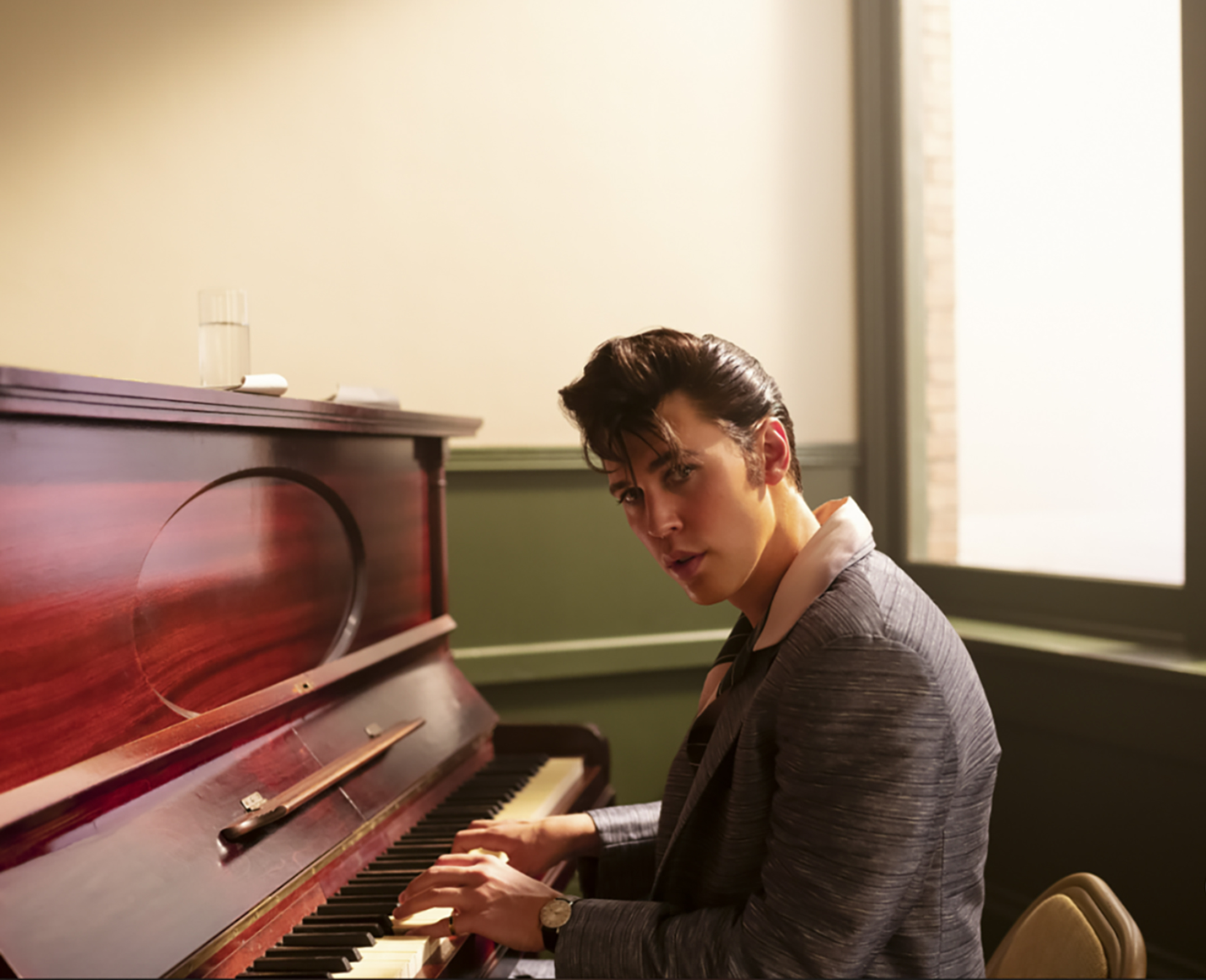 Austin Butler as Elvis Presley in Baz Luhrmann's film 'Elvis'.