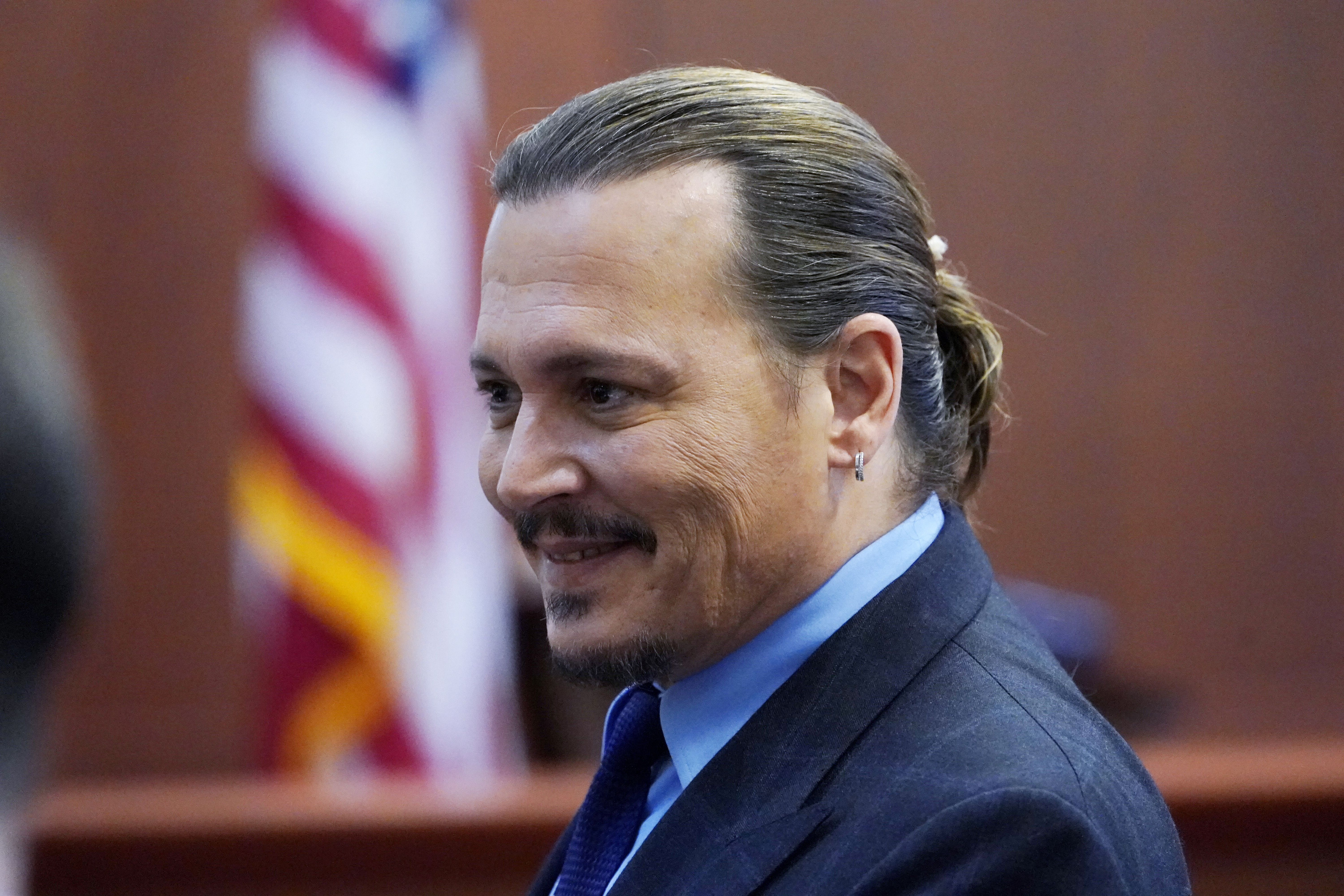 Johnny Depp has opened up about his new quiet life . Photo / AP