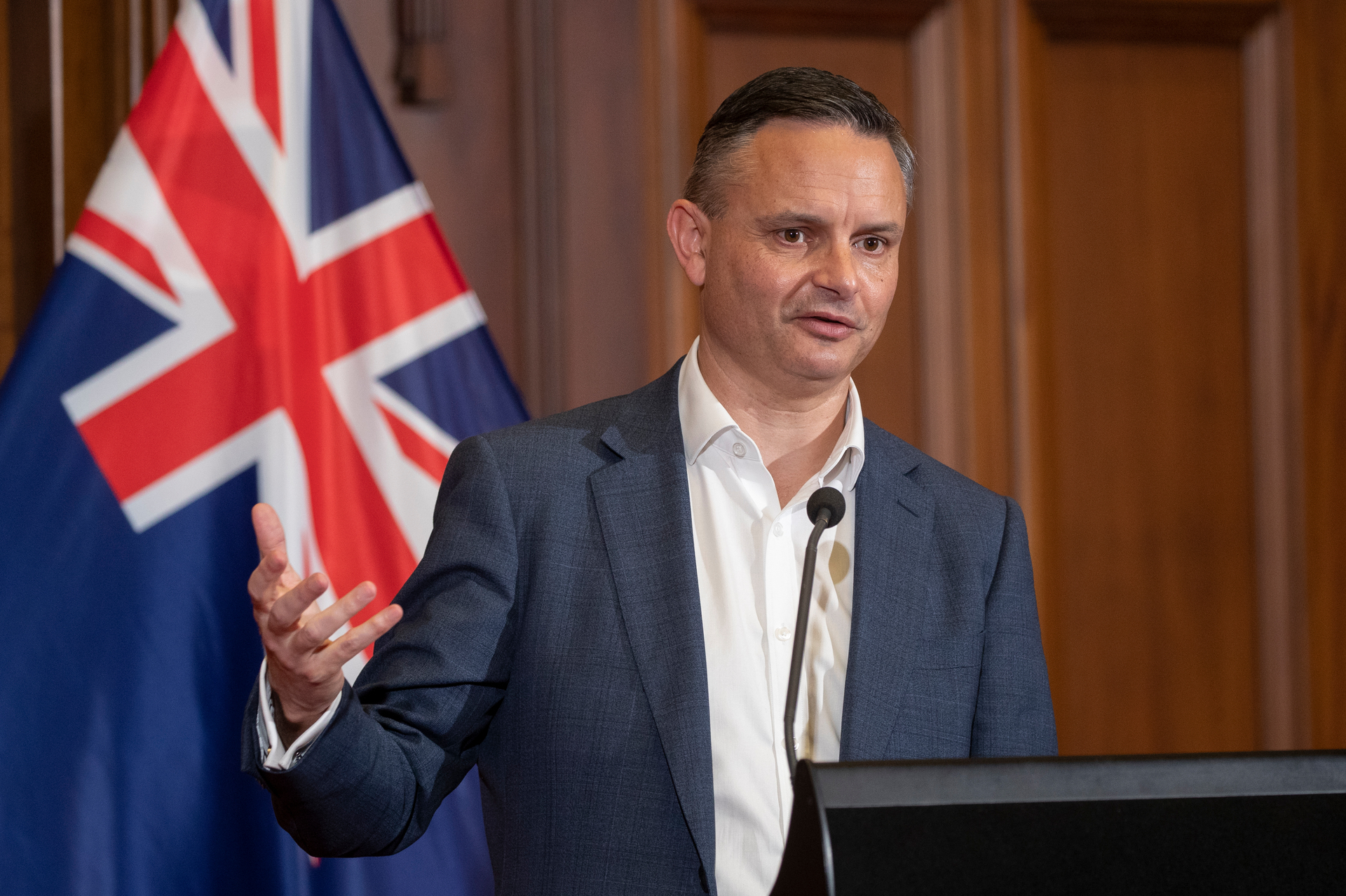 Green Party co-leader and Climate Change Minister James Shaw had indicated he will likely stand again for his leadership role, after the party voted to reopen nominations. Photo / Mark Mitchell