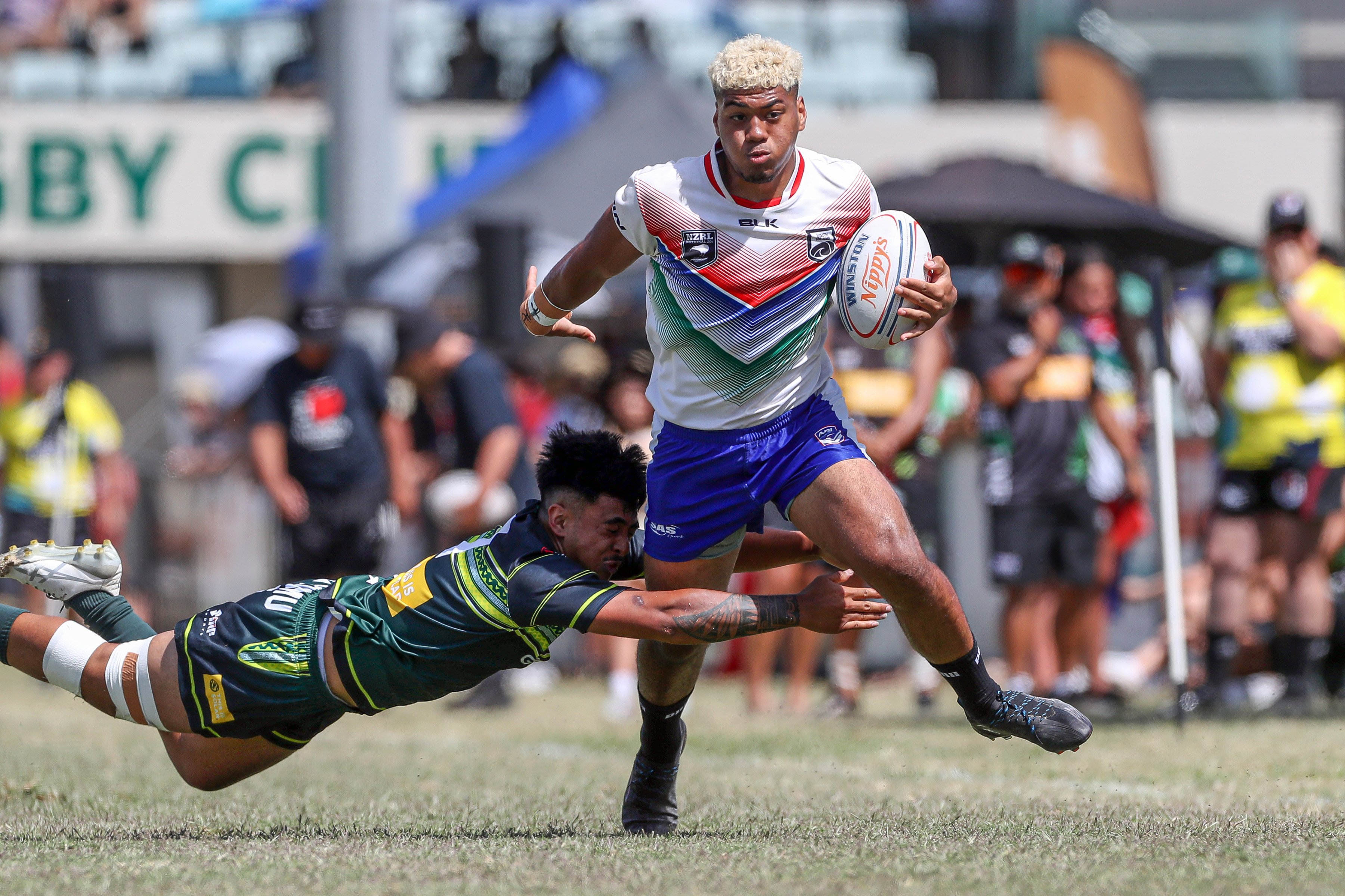 Leka Halasima during a rugby league sevens tournament in 2022. Photo / Photosport