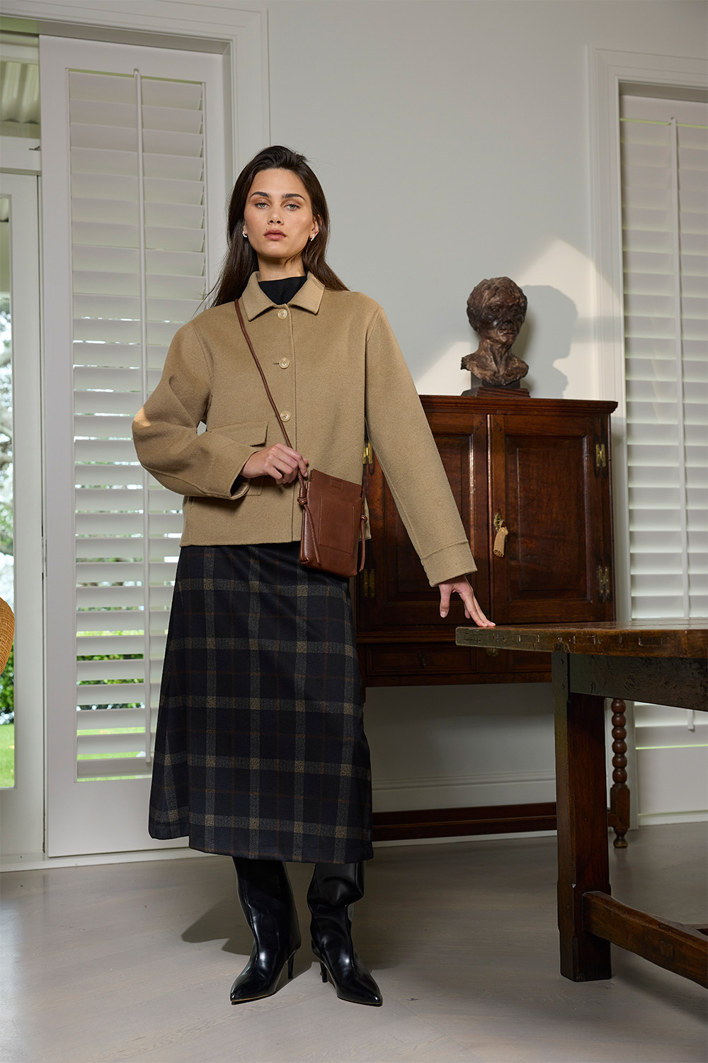 Autumn is here. Make the transition breezy with these long, enveloping skirts.