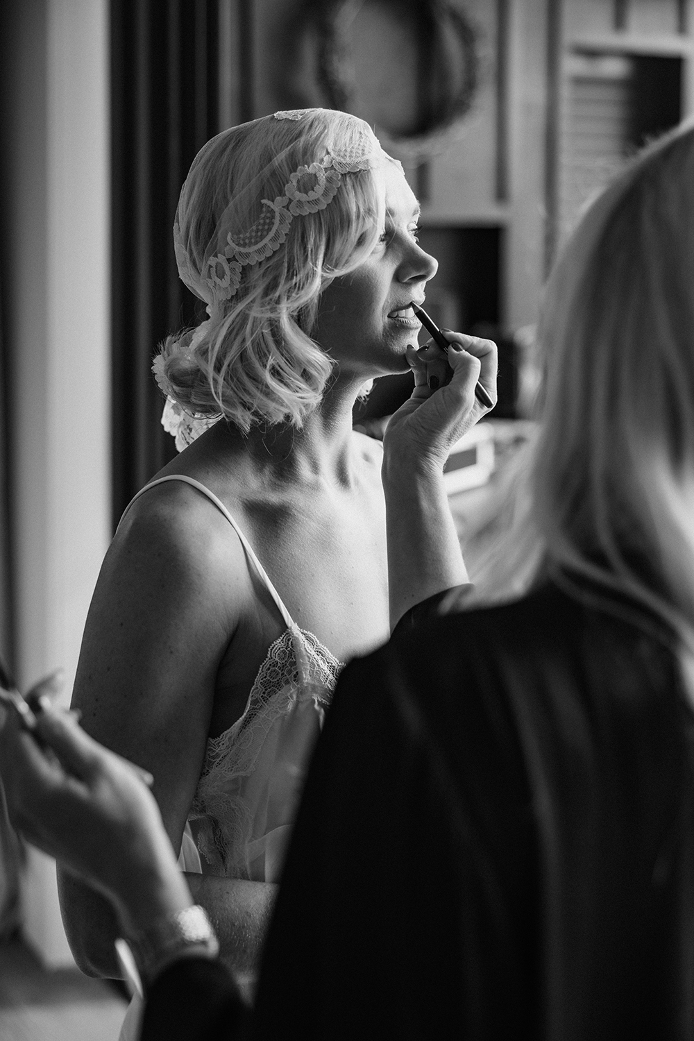 Natalie's makeup was done by Mount Maunganui local Natalie Dawson. Her aunty did her hair. Photo / Ana Galloway