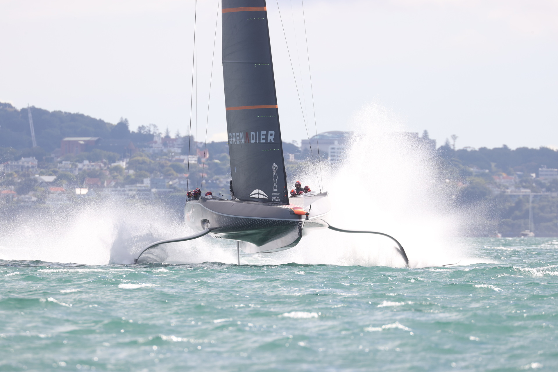 Ineos Team UK in action. Photo / Brett Phibbs